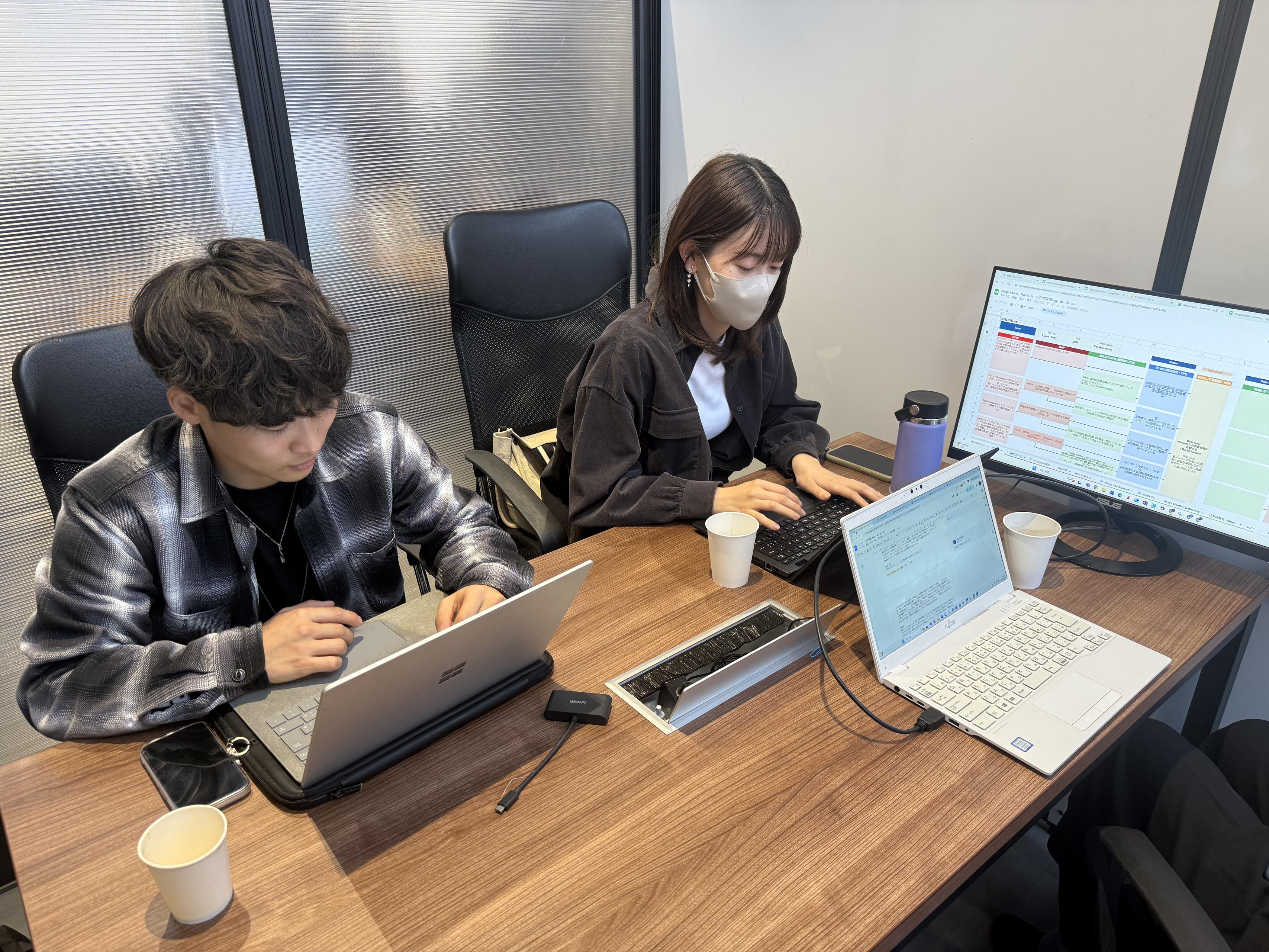 インターン体験談（Yu#1）：Wingsで学んだ、脳に汗を書く面白さ