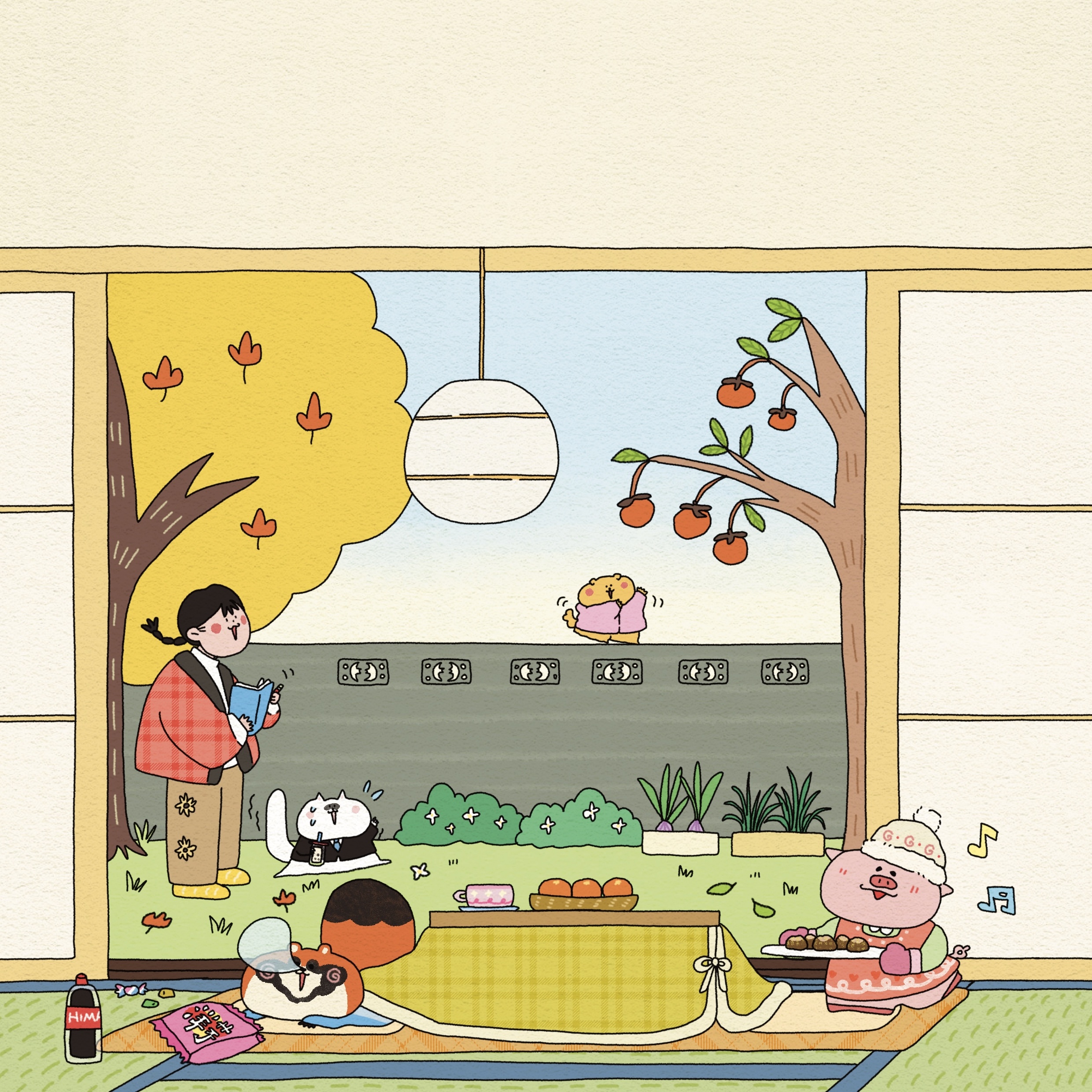 可愛い絵で人々を癒すために、自分のイラストキャラクターをセルフプロデュース！