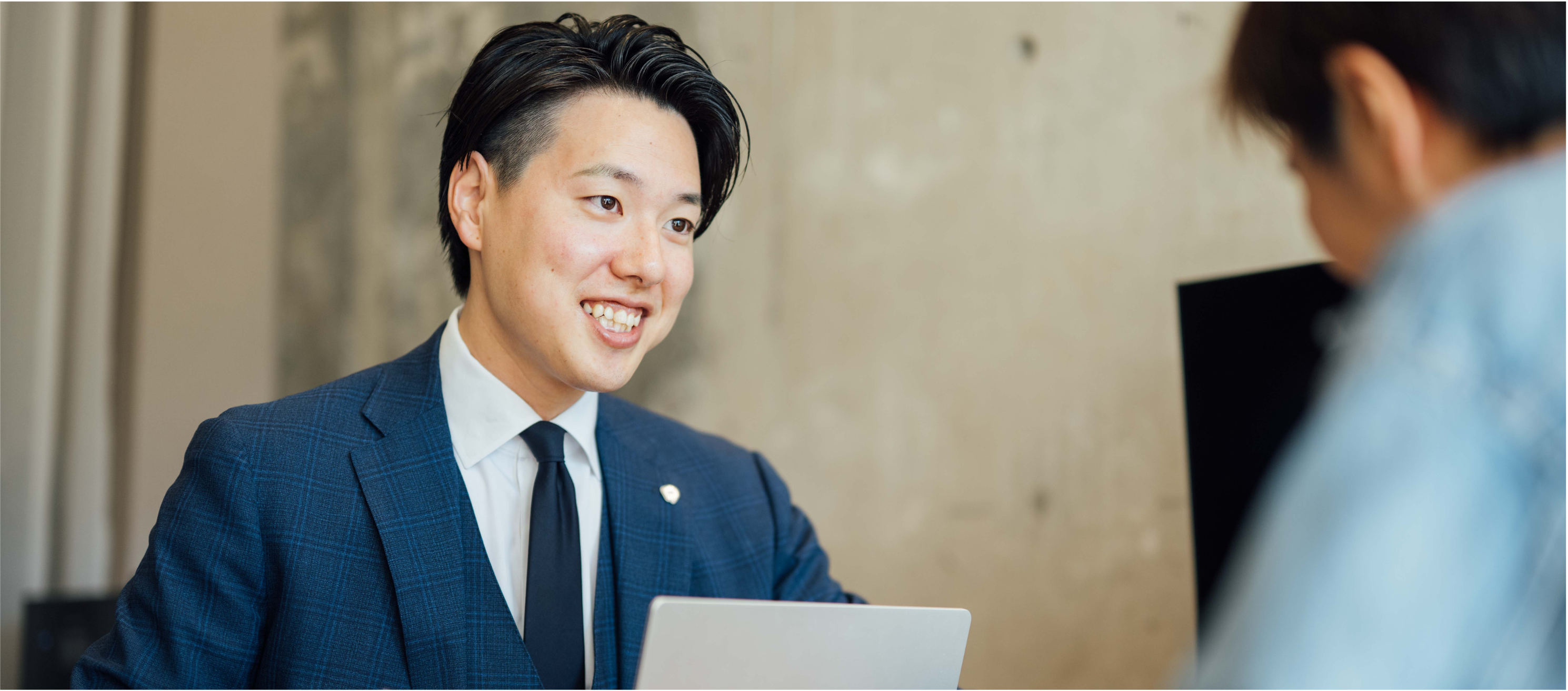 仲介事業部の部長に、今年の目標を聞いてみた