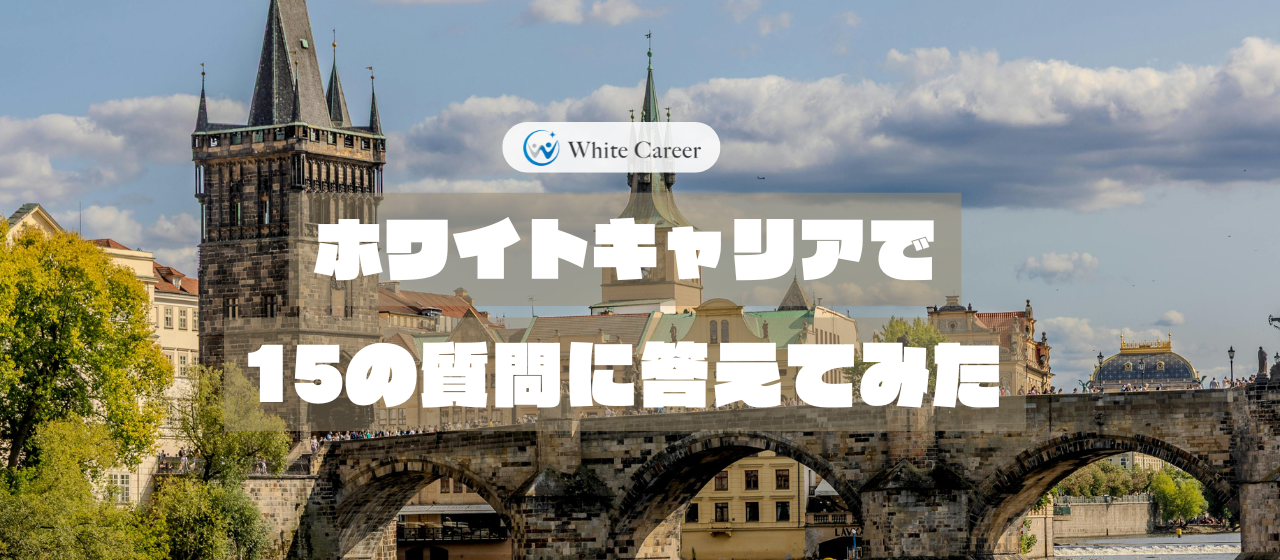 ホワイトキャリアで15の質問に答えてみた - H.Aさん