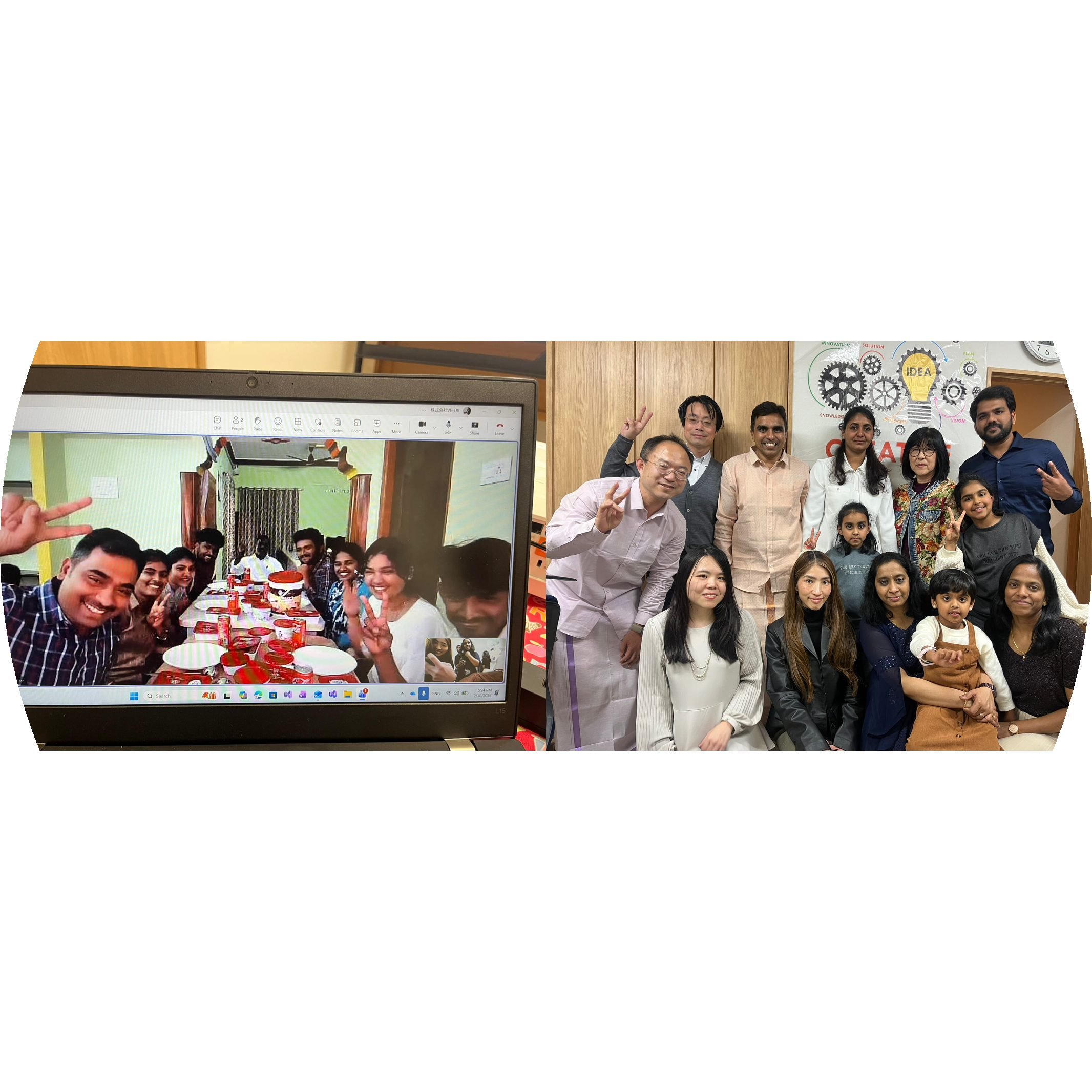 VE-TRI 3rd Year Anniversary Celebration (Feb 10) VE-TRI 創立3周年記念パーティー（2月10日）