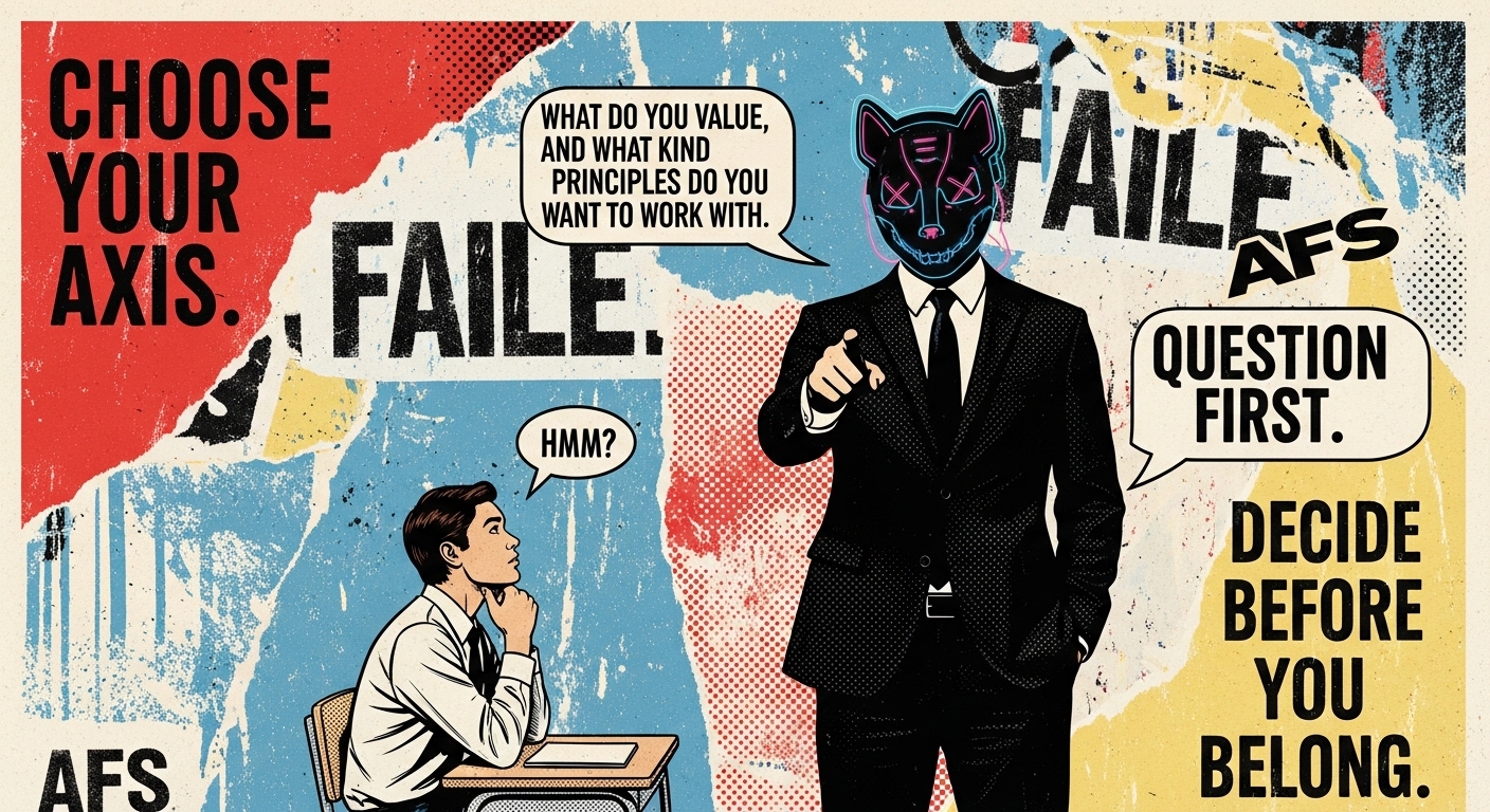 会社を選ぶ前に、“何を大切にして、どんな軸を持って働きたいのか”を決めておいた方がいい理由