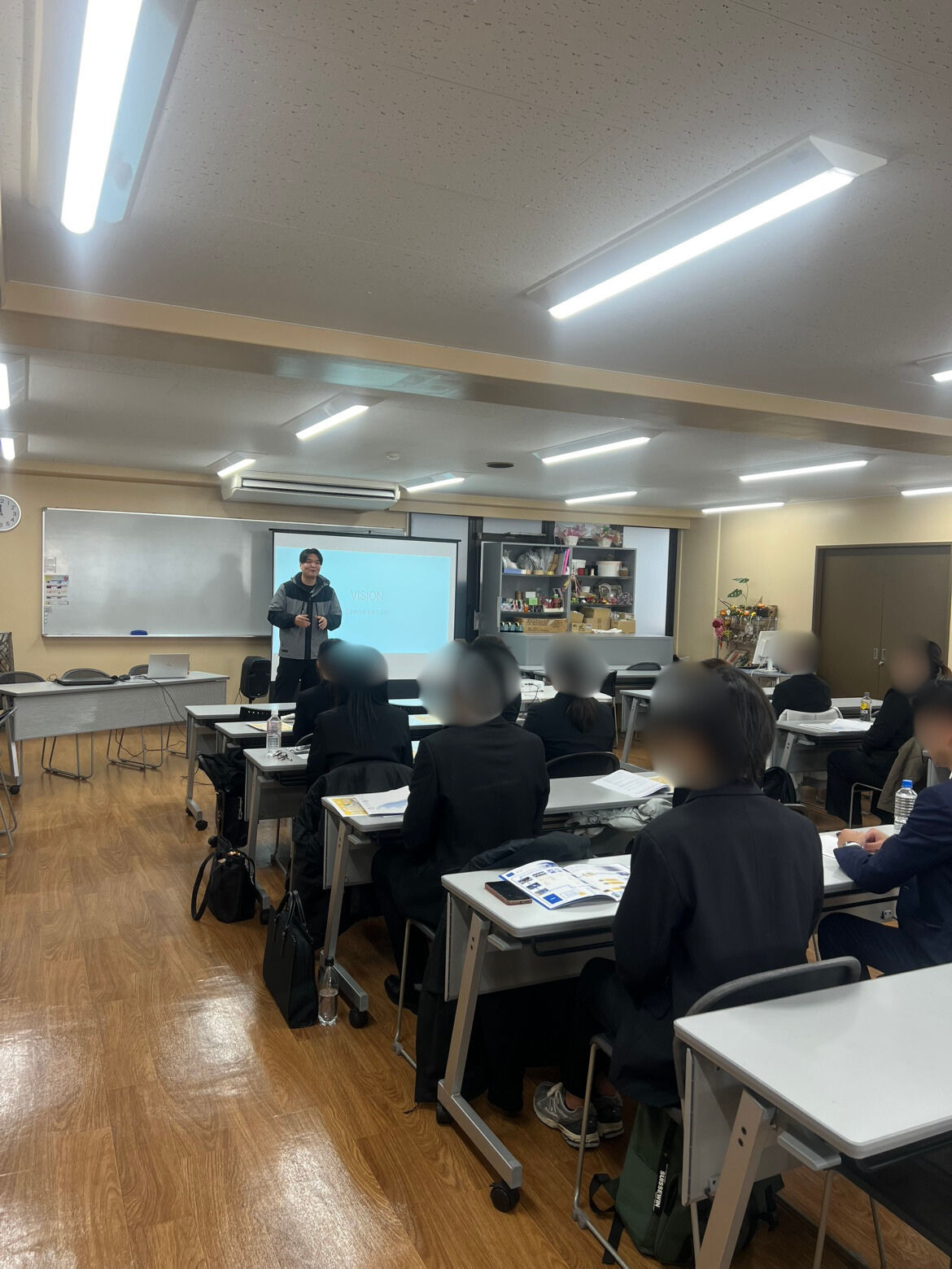 人事部×産廃営業部　合同活動　お世話になった母校へ訪れました！