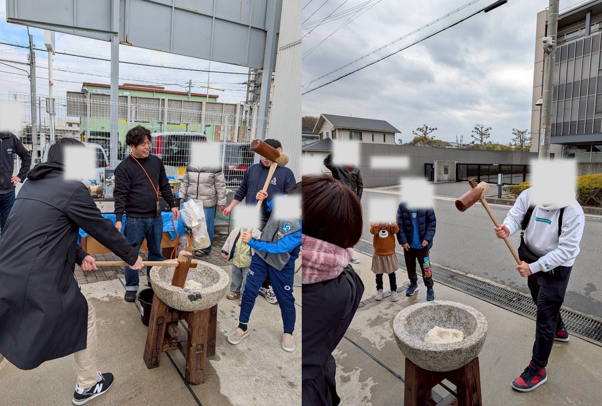 【株式会社ライコン/ポロック】会社合同餅つき大会！！