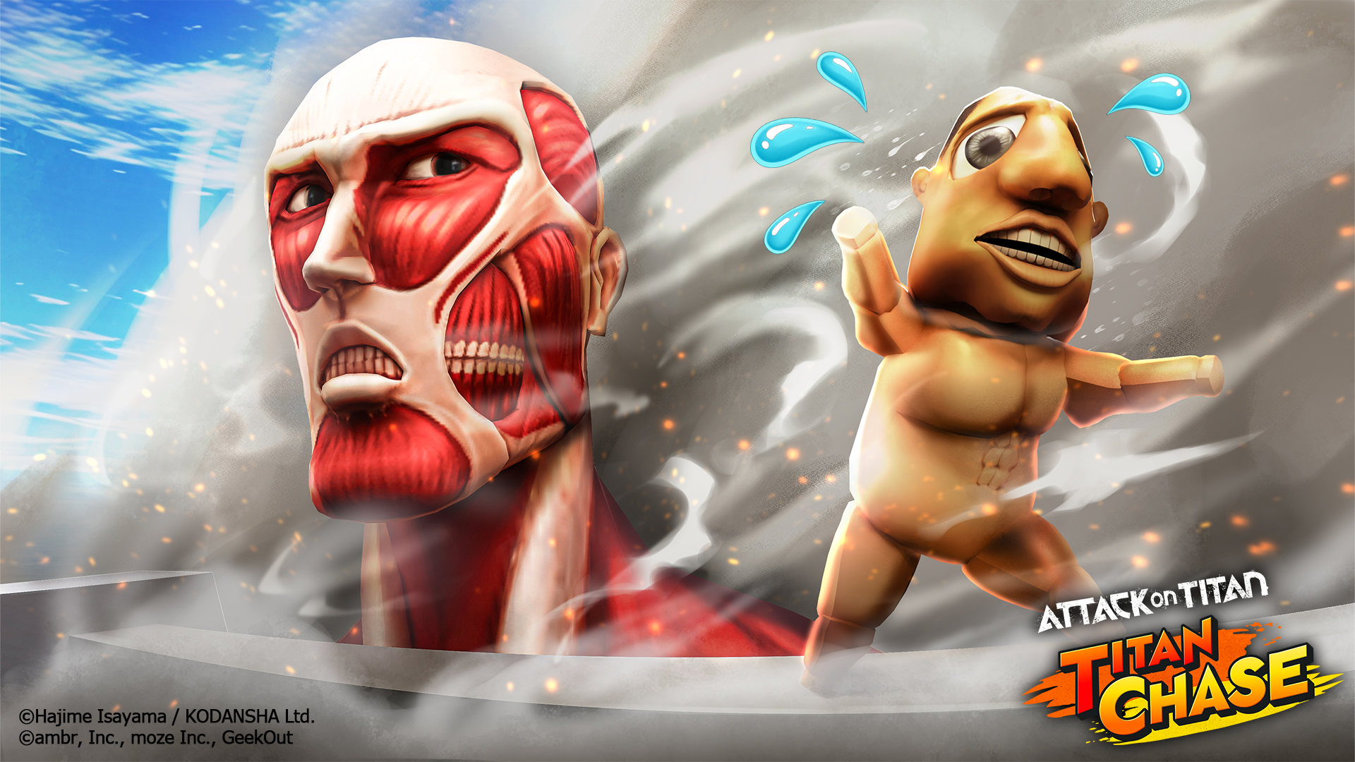 【プレスリリース】ambr、mozeと共同開発した『進撃の巨人』Robloxゲーム「進撃の巨人 Titan Chase」を世界同時リリース