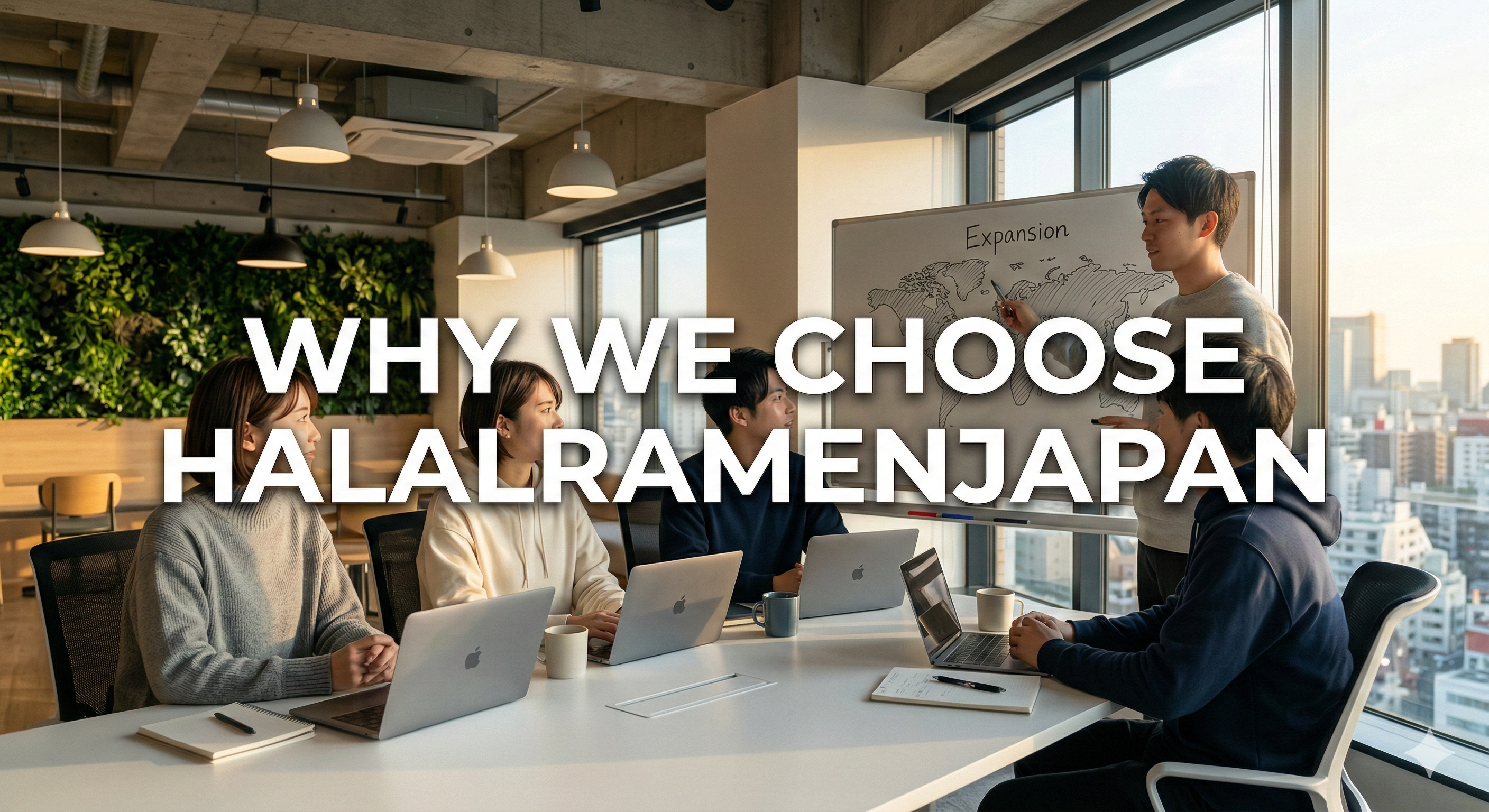 【インターンなのに事業責任者】学生だからは関係ない。裁量権MAXのHALALRAMENJAPAN事業責任者のリアル