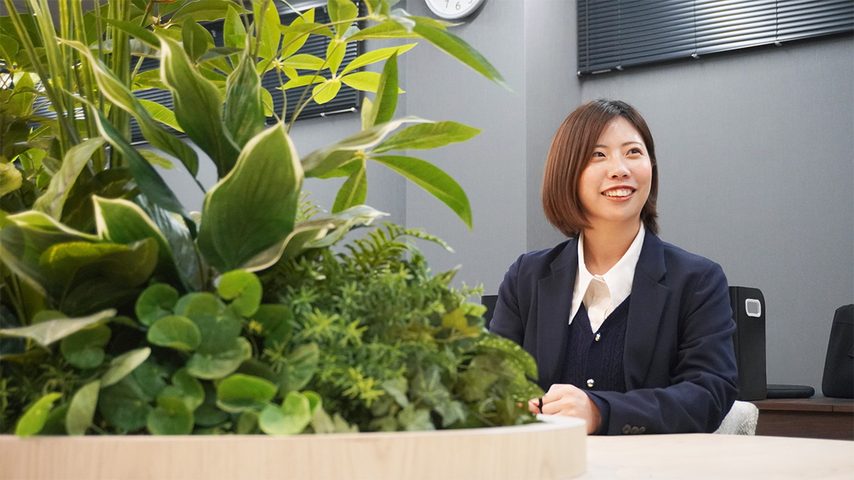 社員インタビュー（一歩ずつ、成長を支える仕事）