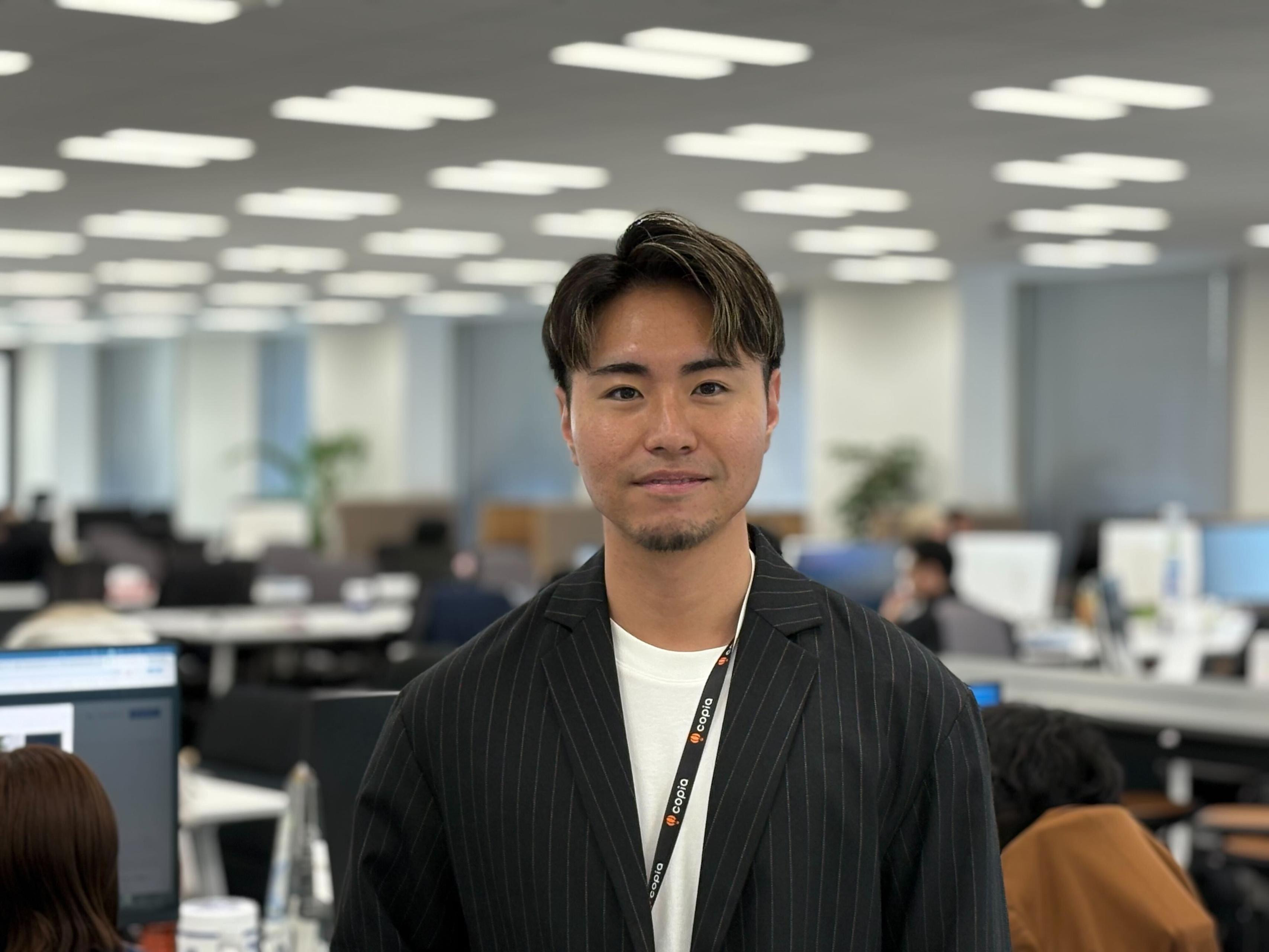【社員インタービュー】Copiaで見つけた『基準の高さ』と『高い視座』。マネージャーを目指すための新たな挑戦を深掘り。