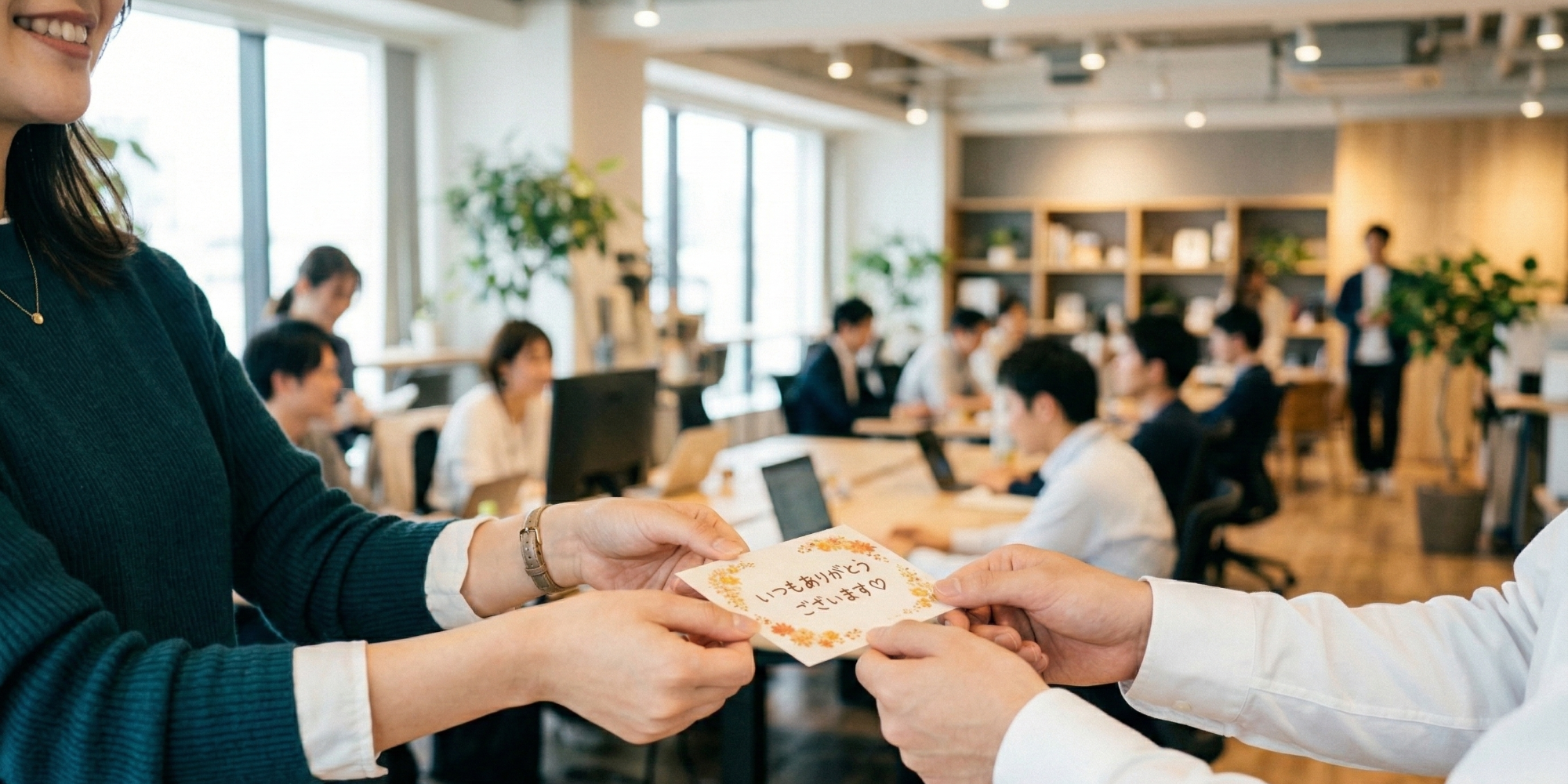 3月9日は「ありがとう」を伝える日。アクロの“ほめキンコン”とは？