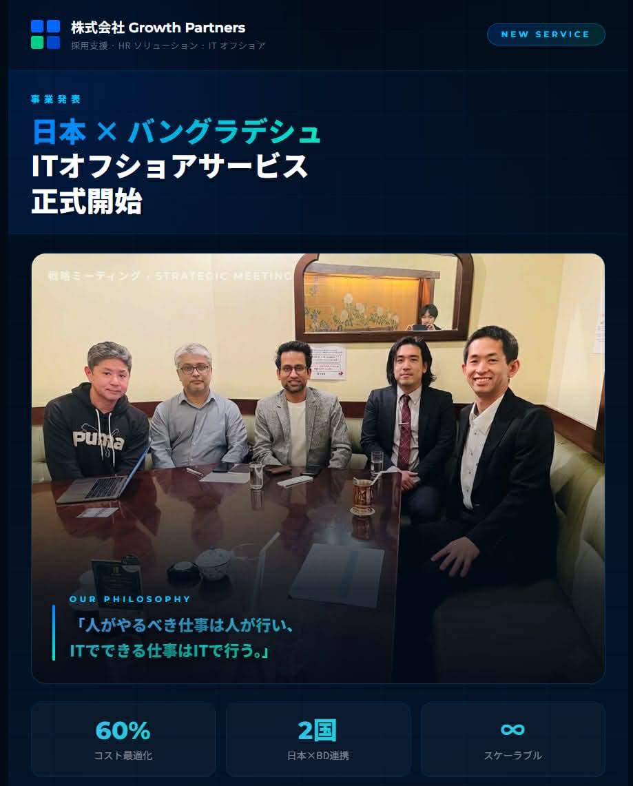 人とITの力で、ビジネスの未来を共に創る