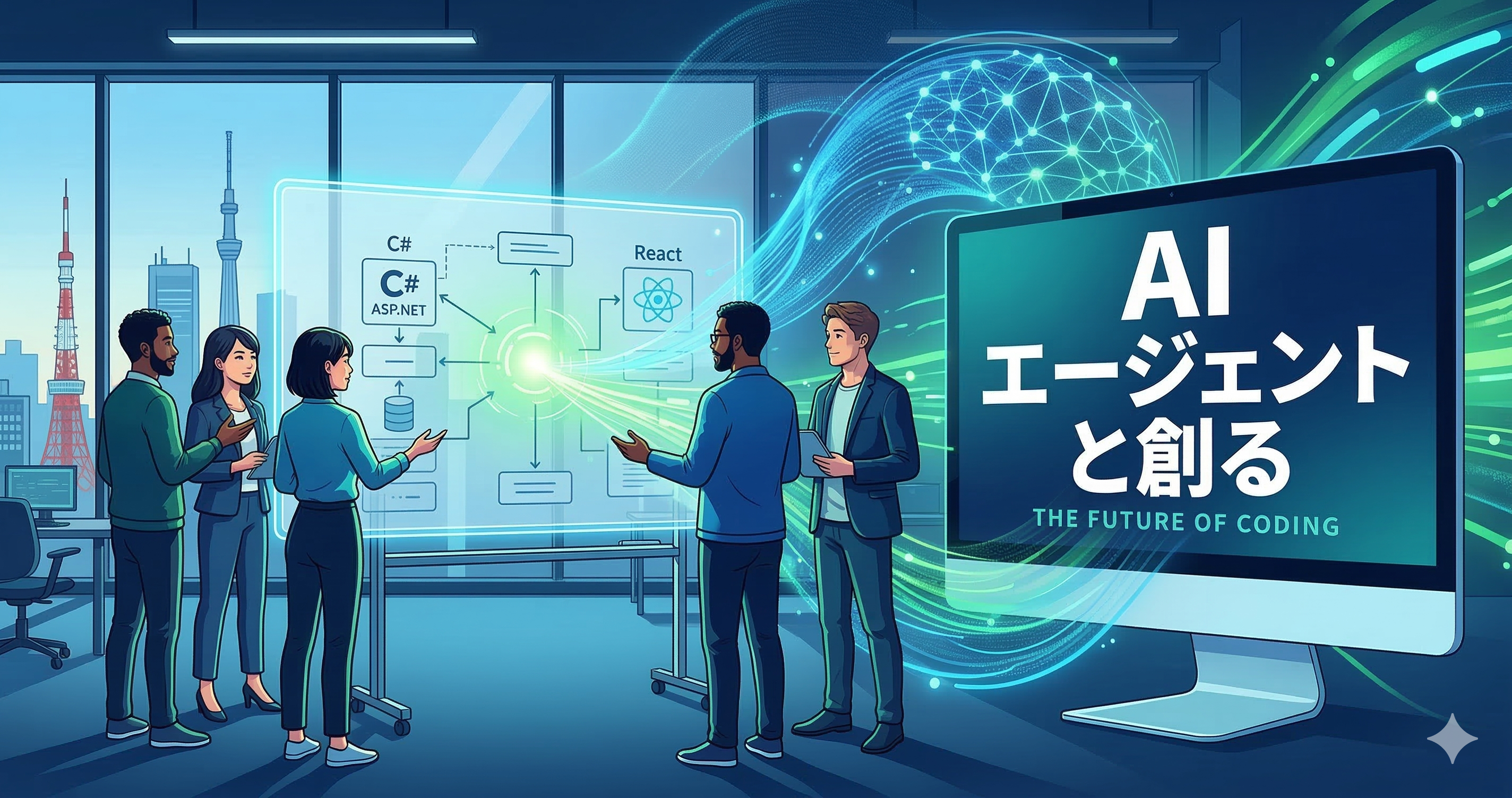 AIを「同僚」に変える。C# × Reactの新規プロジェクトを加速させた「エージェント開発」の裏側