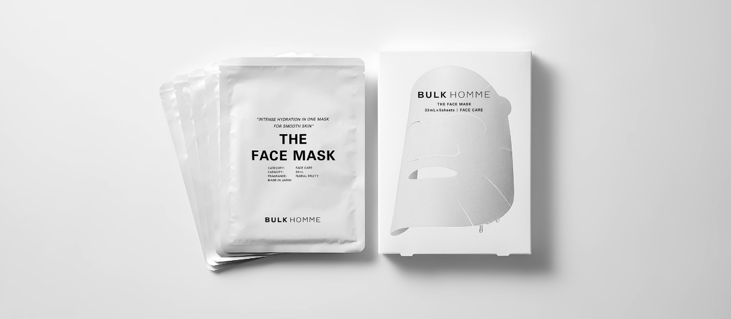 【開発秘話】生え際から顎下まで。男性の顔にフィットするフェイスマスクがリニューアル新登場！