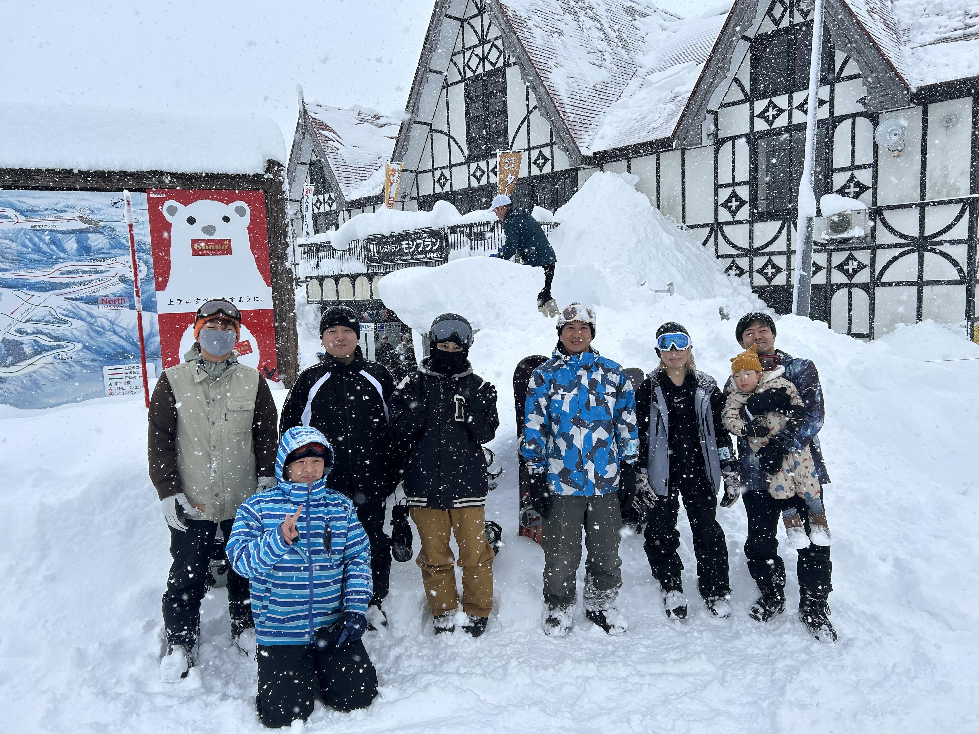 【福利厚生】大雪のスノボ旅行 in 新潟🏂