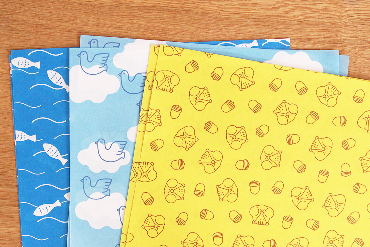 UCHU wagashiの包装紙デザインについて