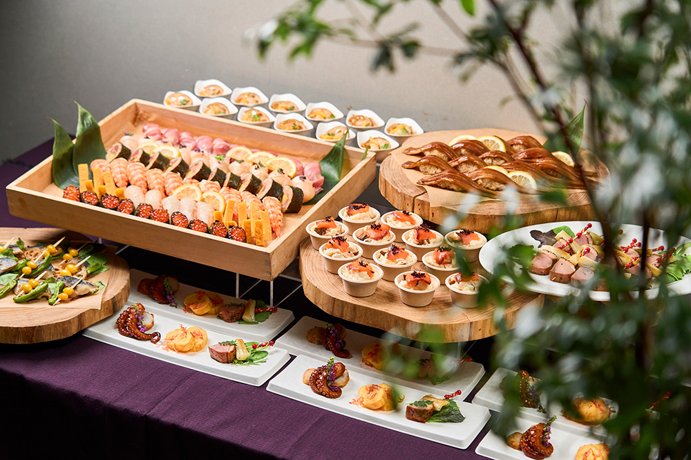 鮨ケータリングまつきのおもてなし。会場を彩るケータリングとは？