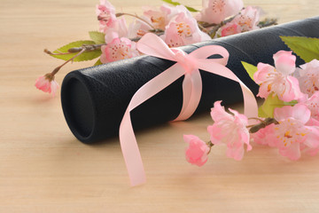 子ども休暇で娘の卒園式へ🌸🌸