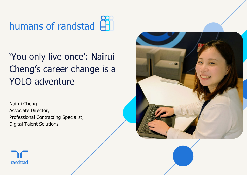 'You only live once': Nairui Cheng's career change is a YOLO adventure