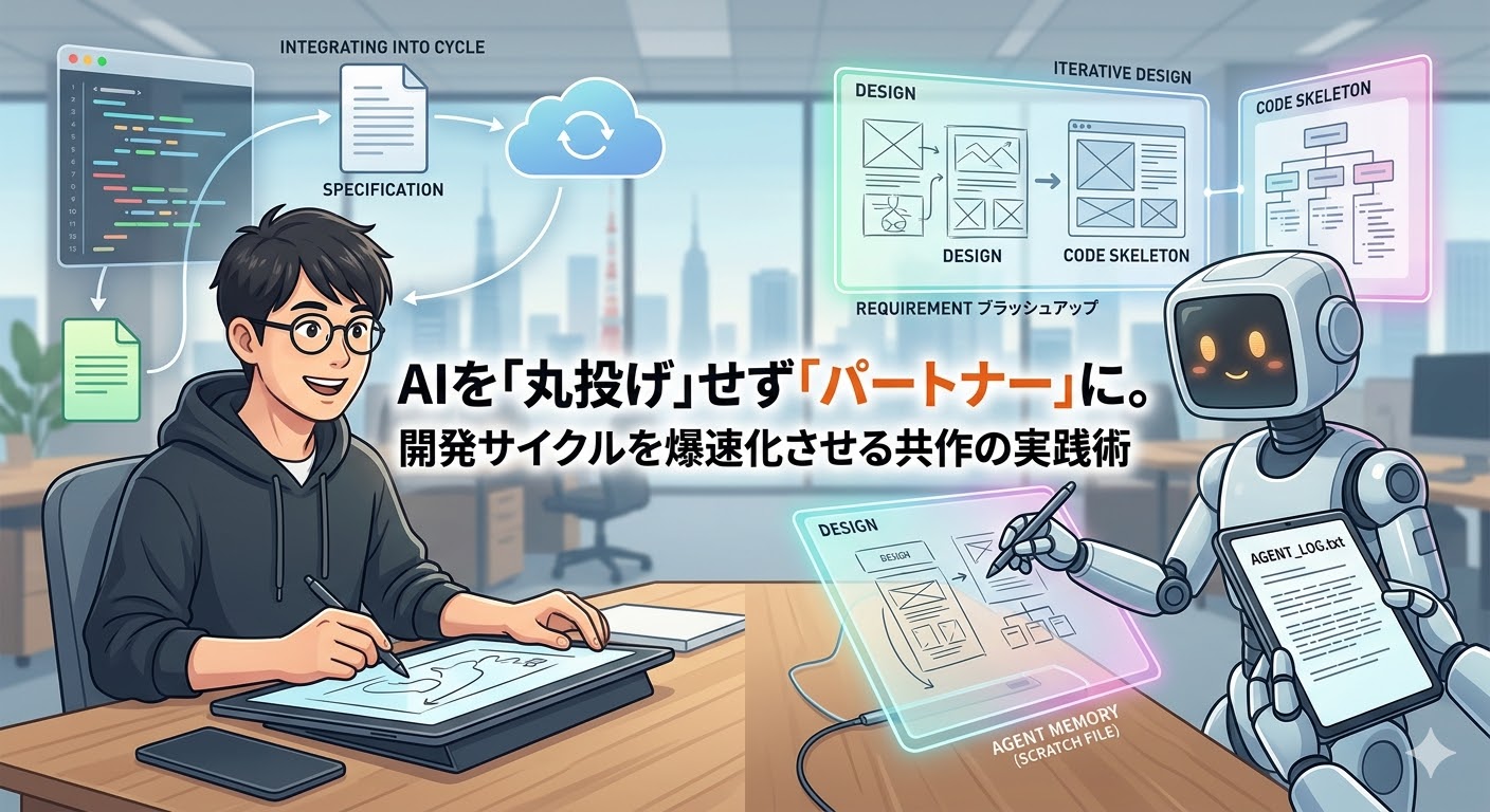 AIで開発を加速させる「正攻法」：丸投げを卒業し、開発サイクルに「パートナー」を組み込む実践術