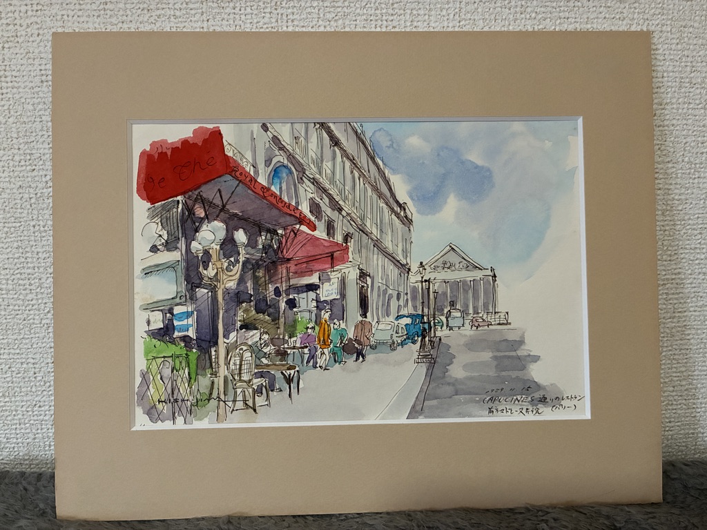 絵のプレゼント