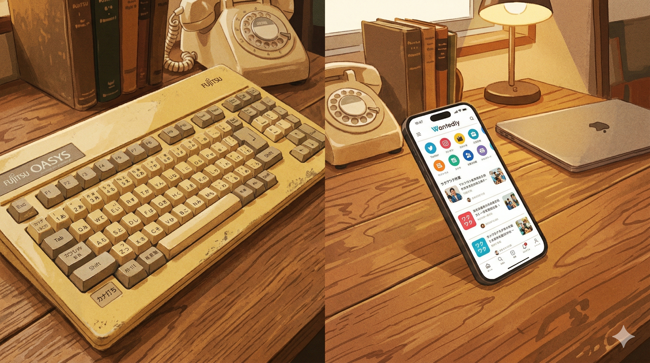 黒電話からAIまで。カナ打ち36年の私が、今の20代を本気で羨ましいと思う理由