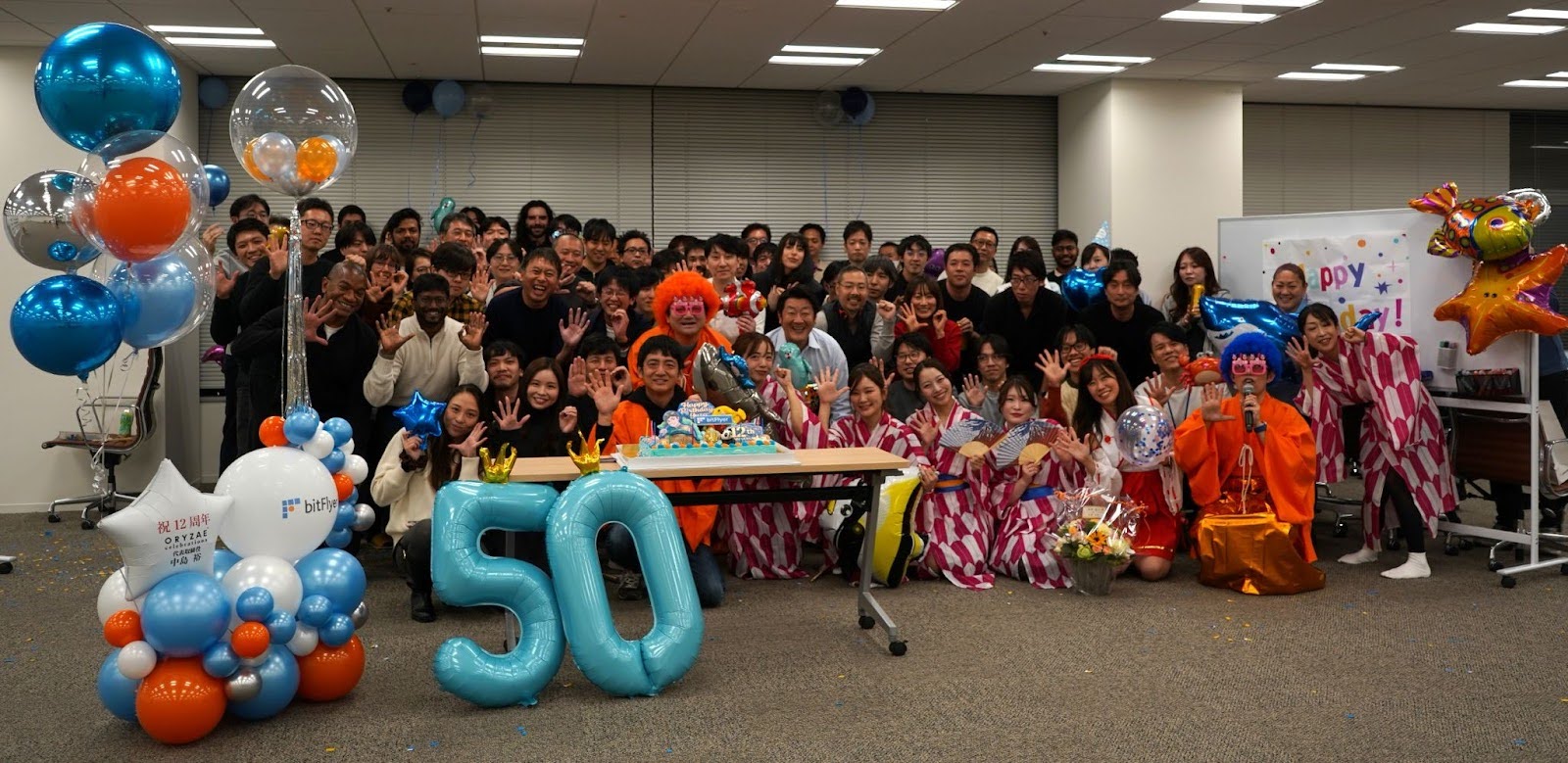 bitFlyer12周年 & 社長バースデー🎉〜全力で祝ったら、こうなりました〜