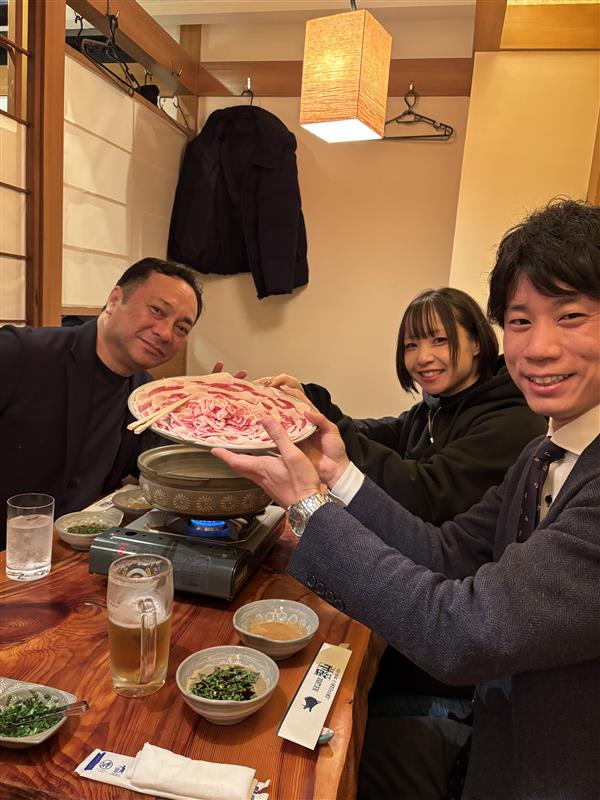 モバイルソリューション営業部　第6期第2Q達成者お食事会