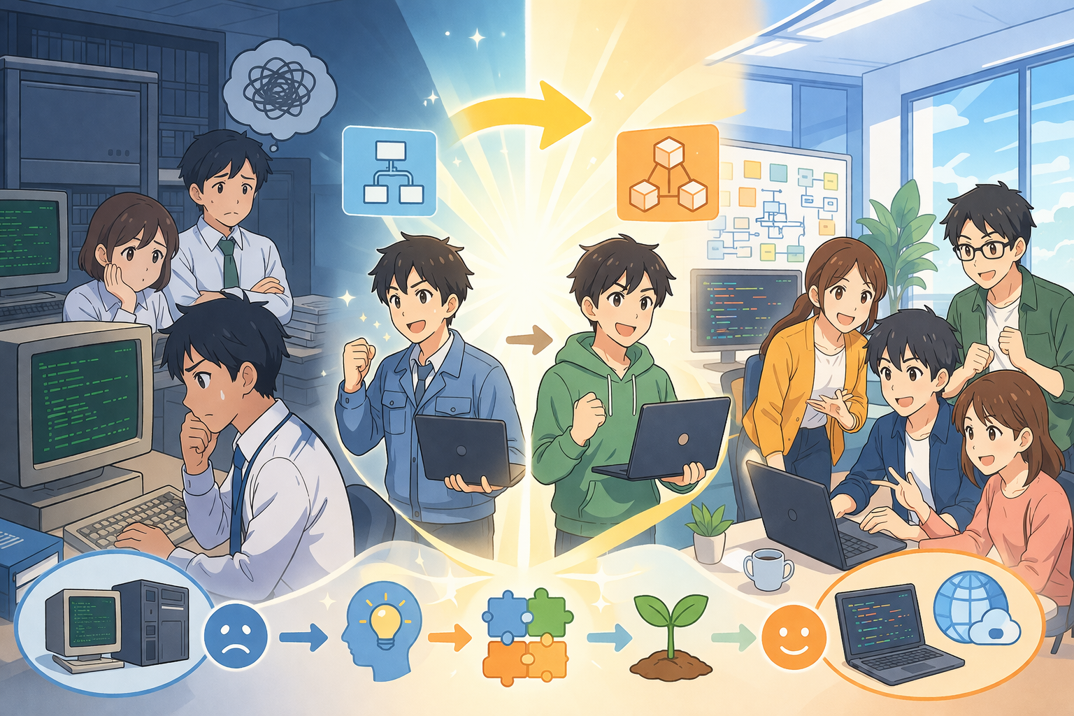 COBOLからJavaへ——200人プロジェクトで証明された「変化に強いエンジニア」の条件