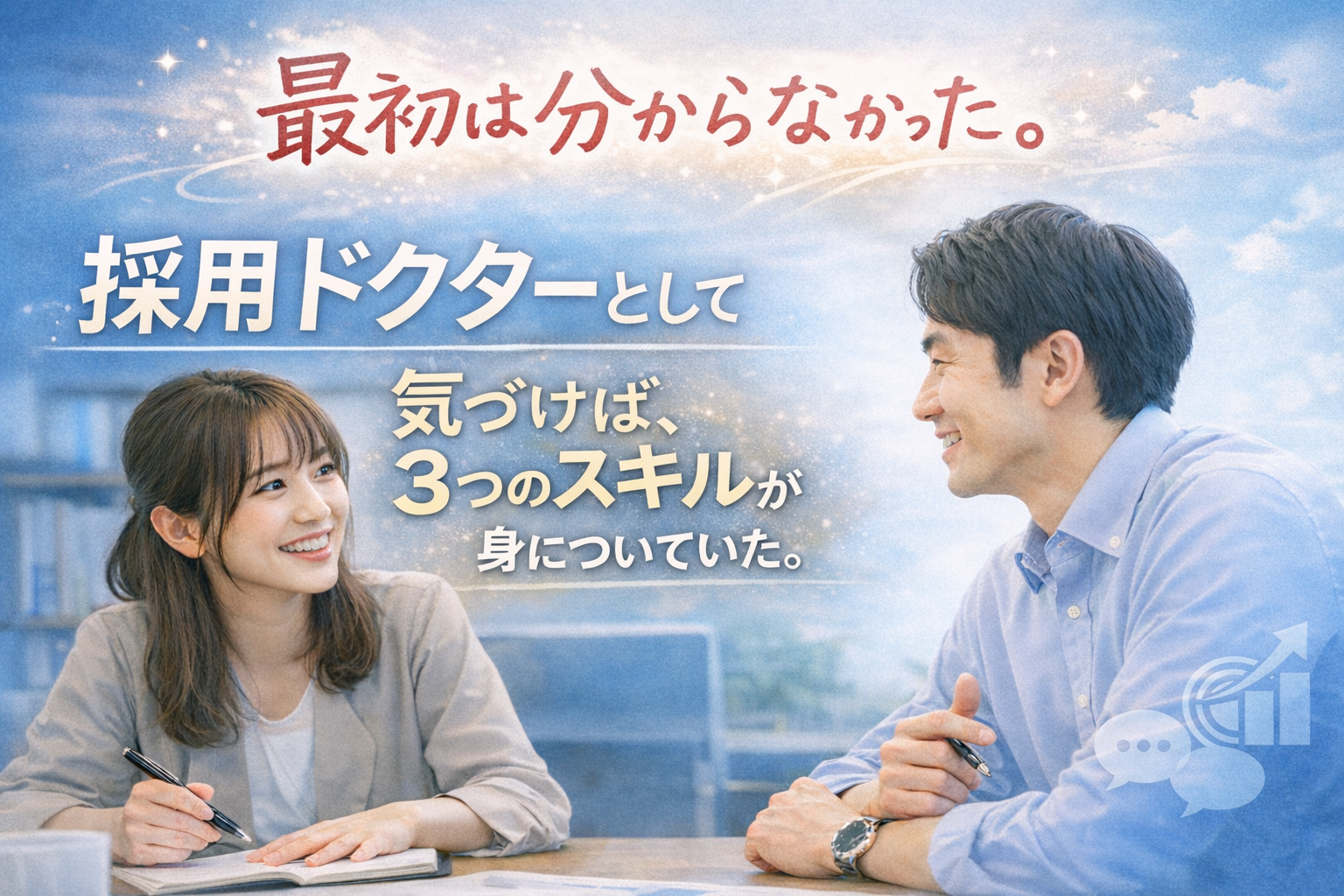 採用コンサルタントとして市場価値を高める｜「採用ドクター」が持つ3つの神スキルとは