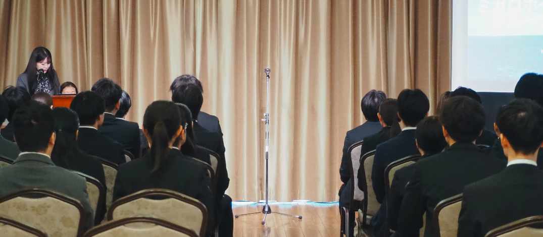 【2026年度入社式レポート】ミガログループ41名の新たな仲間と「One Ship, One Journey.」へ出航