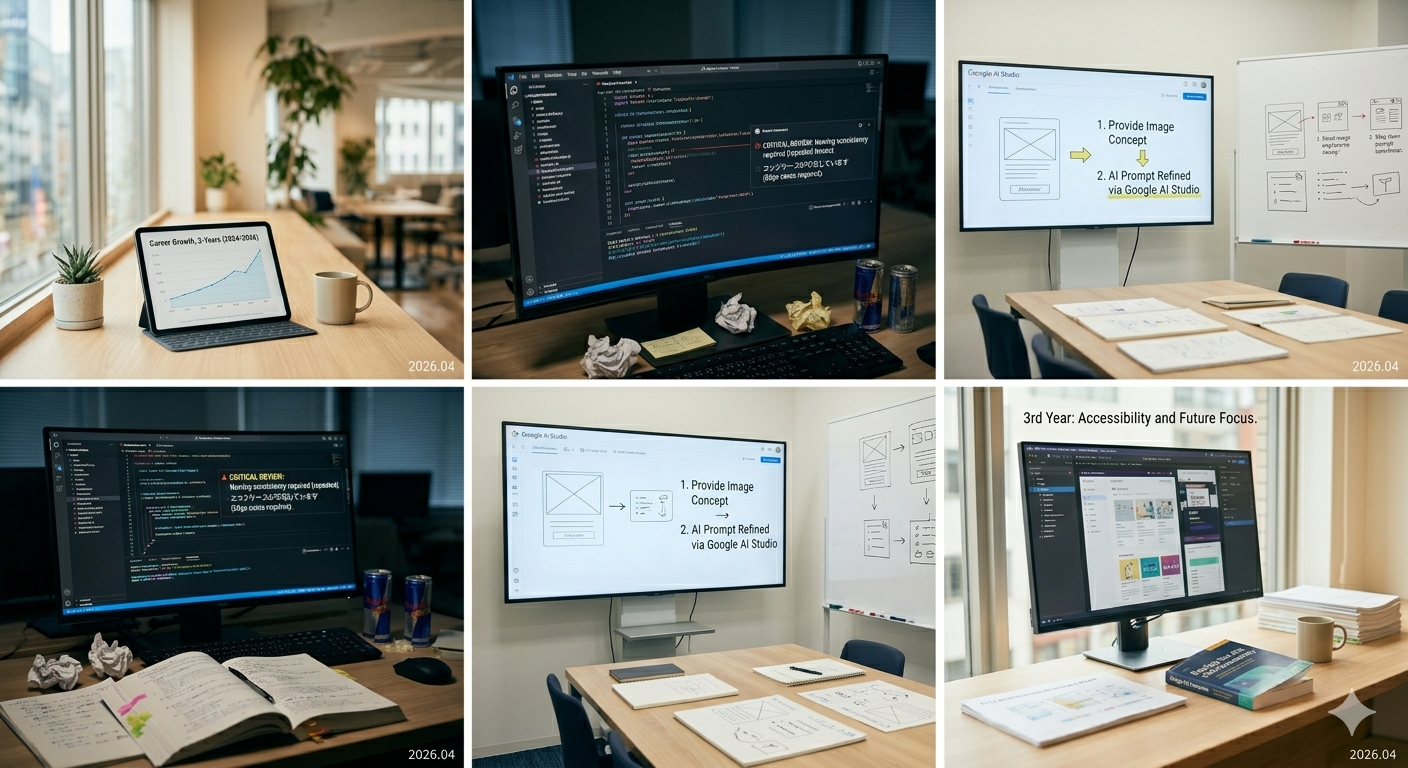 【新卒3年目エンジニア】未経験からエンジニアへ。2年間で感じたリアルな成長と変化！