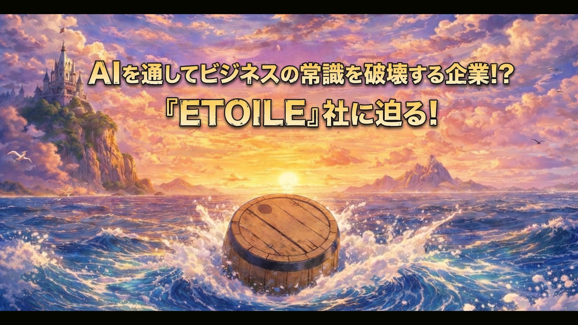 AIを通してビジネスの常識を破壊する企業！？『ETOILE』社に迫る！