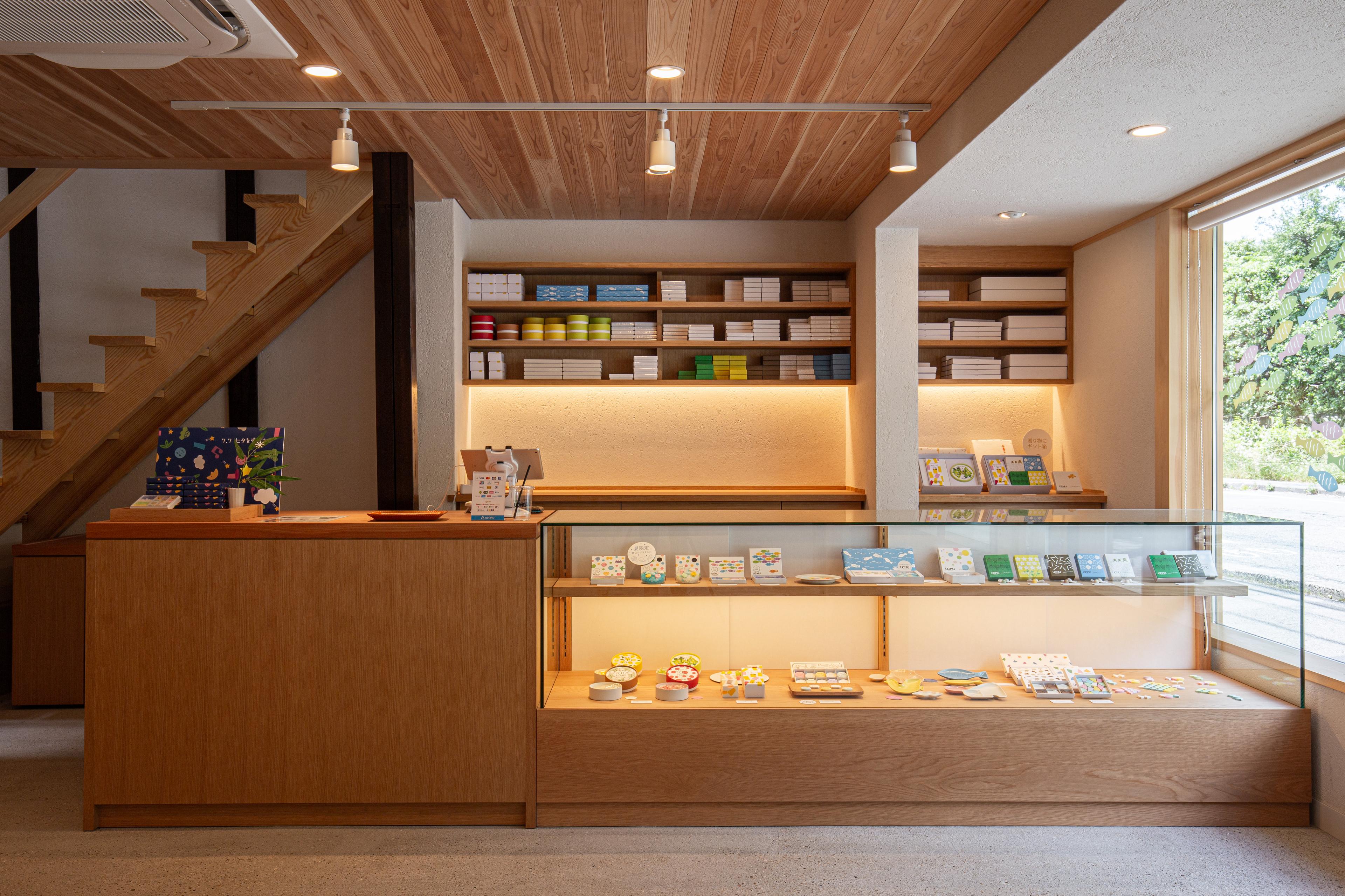 和菓子を使ってサービスを提供する仕事