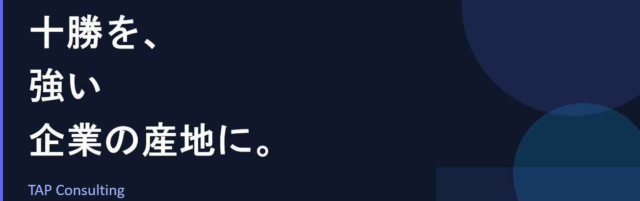 ㈱TAPコンサルティングの事業と今後のビジョン