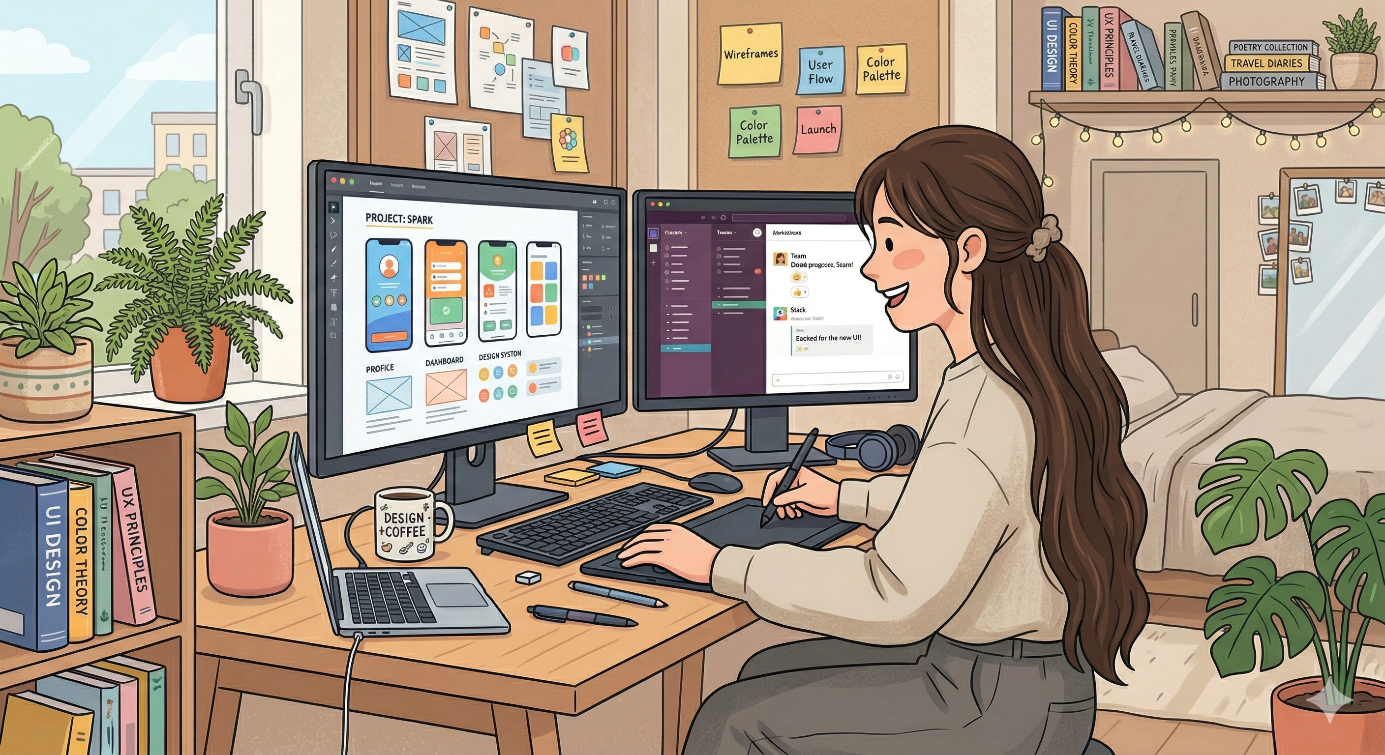 WebデザイナーからUIデザイナーにシフト。転職後の半年間を一旦振り返る［社員インタビュー：デザイナー 山田さん］