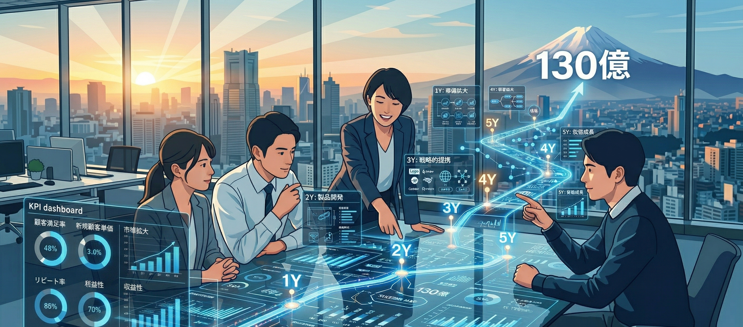 「感覚」で仕事はさせない。未経験97%の集団が5年で130億を売り上げた、KPIという名の“成功の地図”