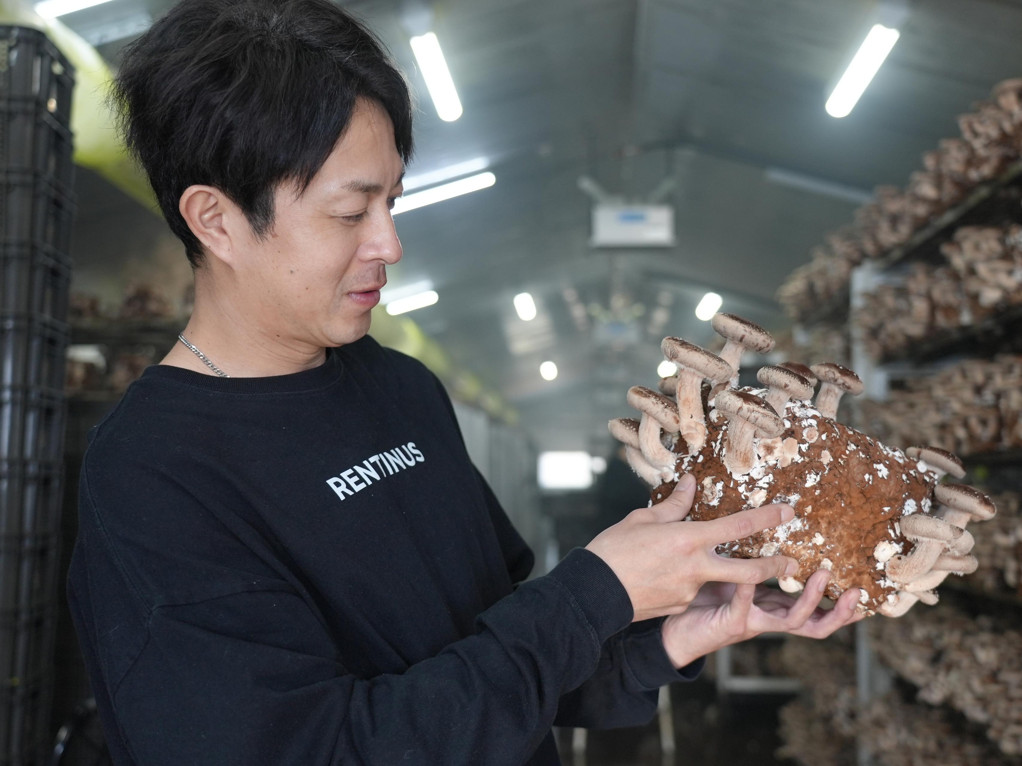 椎茸農家で日本一へ。レンチナス奥羽伊勢社長・伊勢隼人の原点