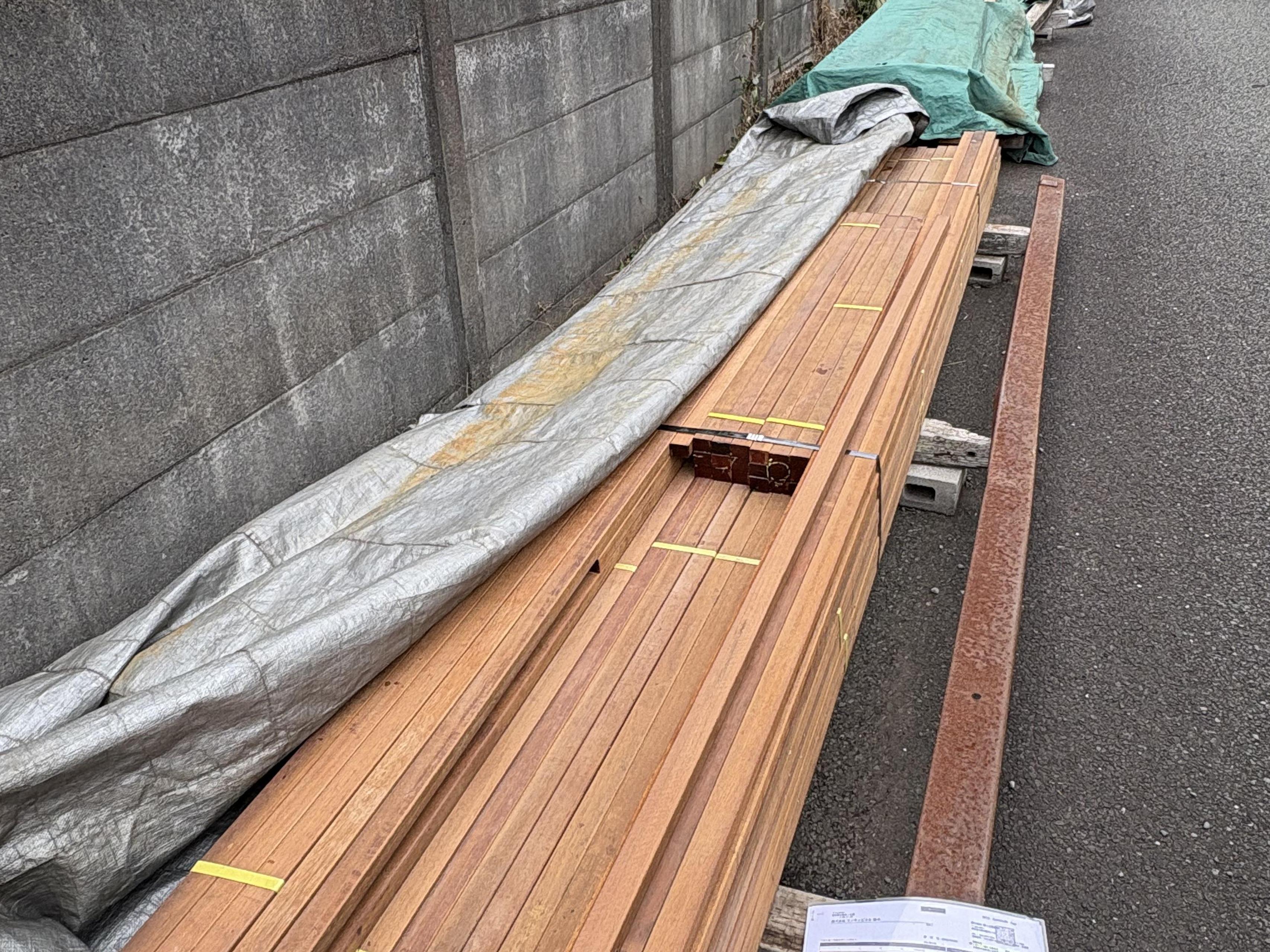 足場がたちました Vol.5　～ウリン編～