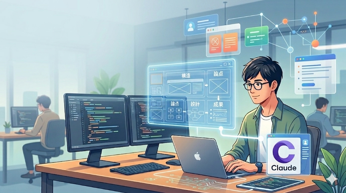 【エンジニア必見】資料作成を「作業」から「設計」へ変えるClaude活用術