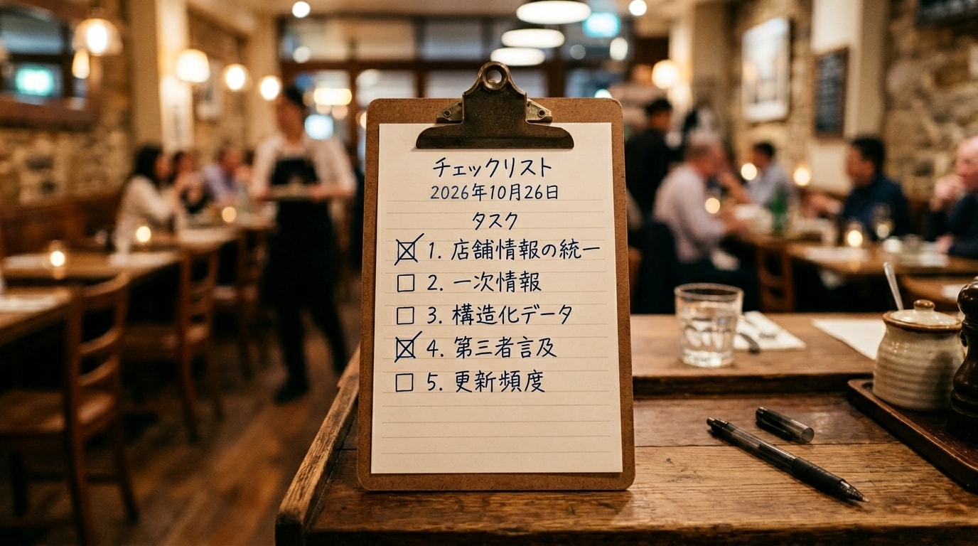 AI検索時代、飲食店が生き残る情報設計とは