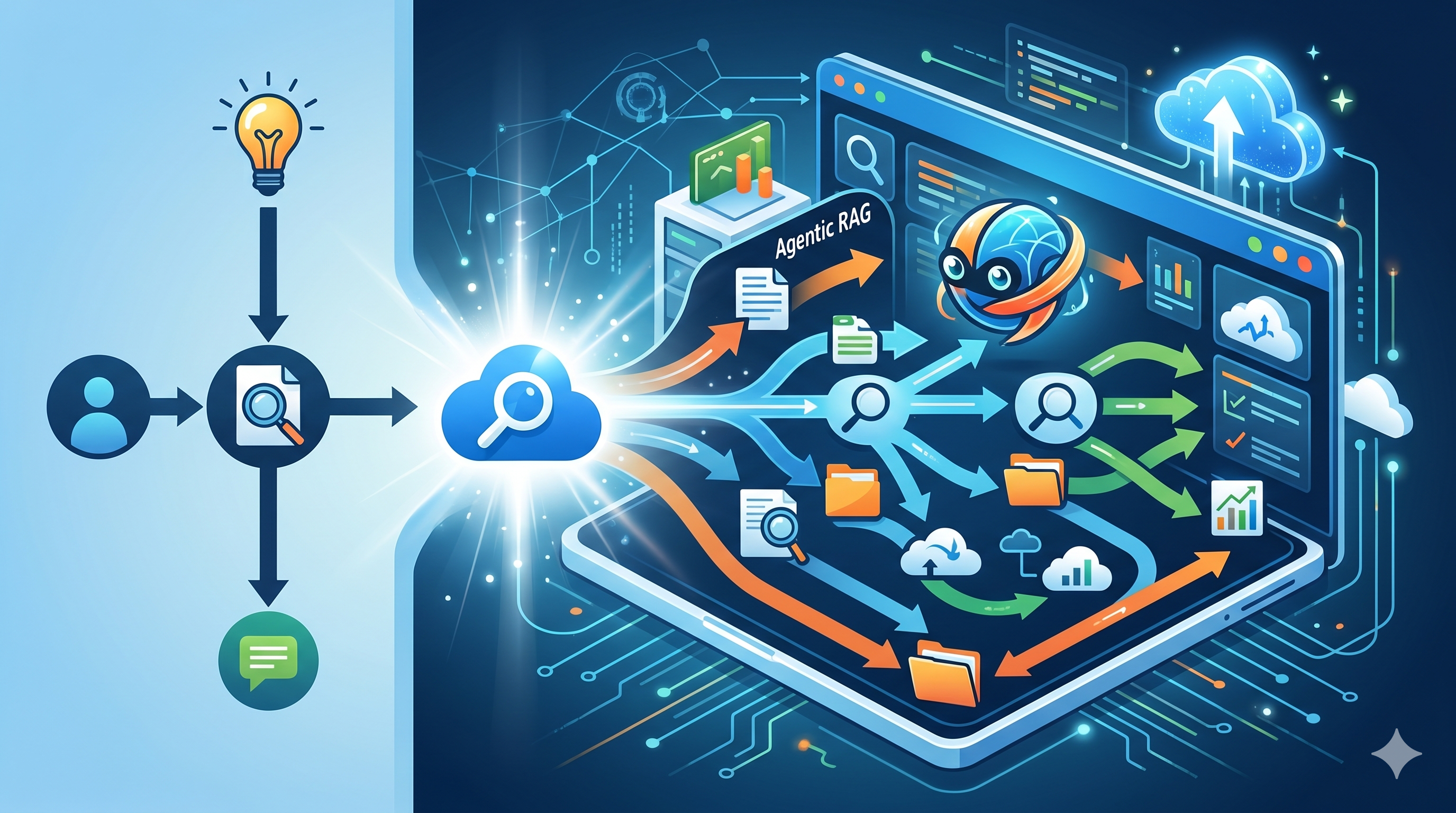 AIは「調べ方」まで考えるようになった。でも、それってどう作るの？〜AzureでAgentic RAGを簡単に構築してみた話〜