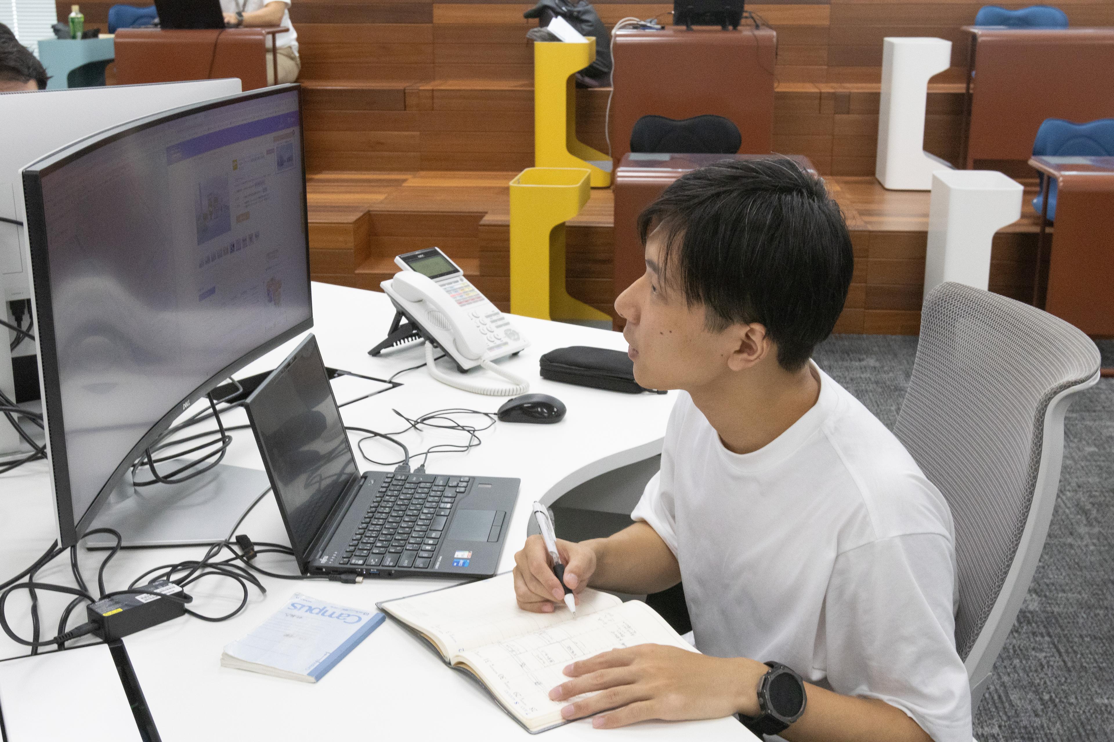 次は自分が憧れられるように。前例のない課題に挑み続ける、幹部候補一期生の挑戦。【社員インタビュー 中谷聡太】