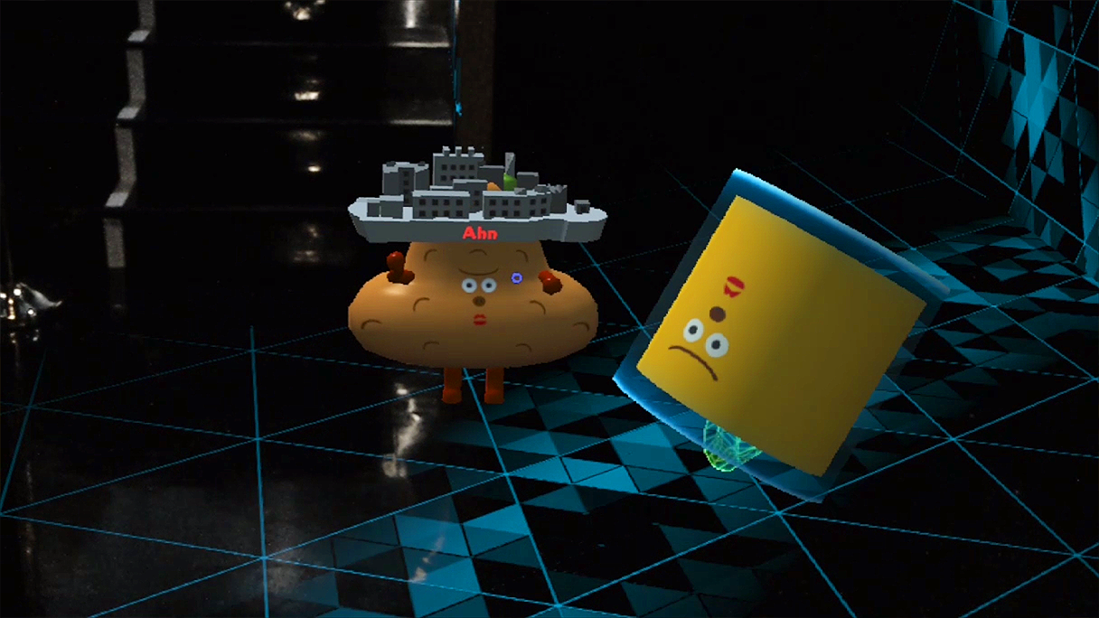 企画/開発担当：軍艦島デジタルミュージアム HoloLens MR 炭鉱員体験アトラクション 近日公開予定
