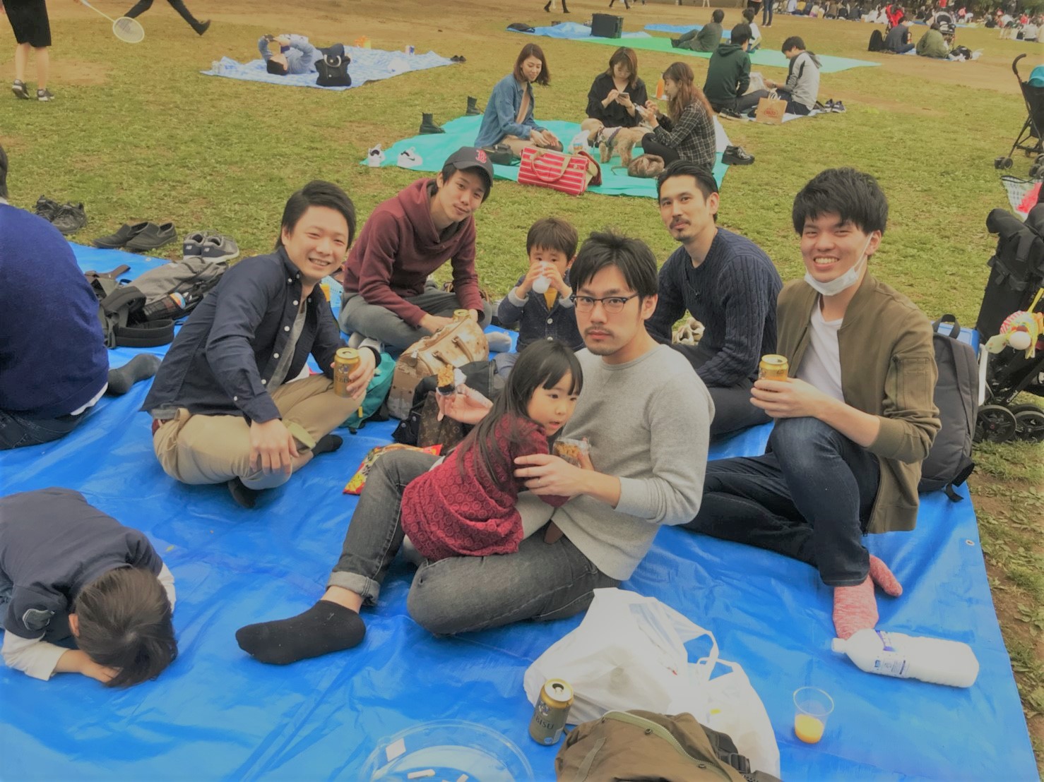 ＜社内活動vol.8＞代々木公園で親子参加型のお花見をしてきました🌸＃お花見＃代々木公園＃イベント＃親子参加