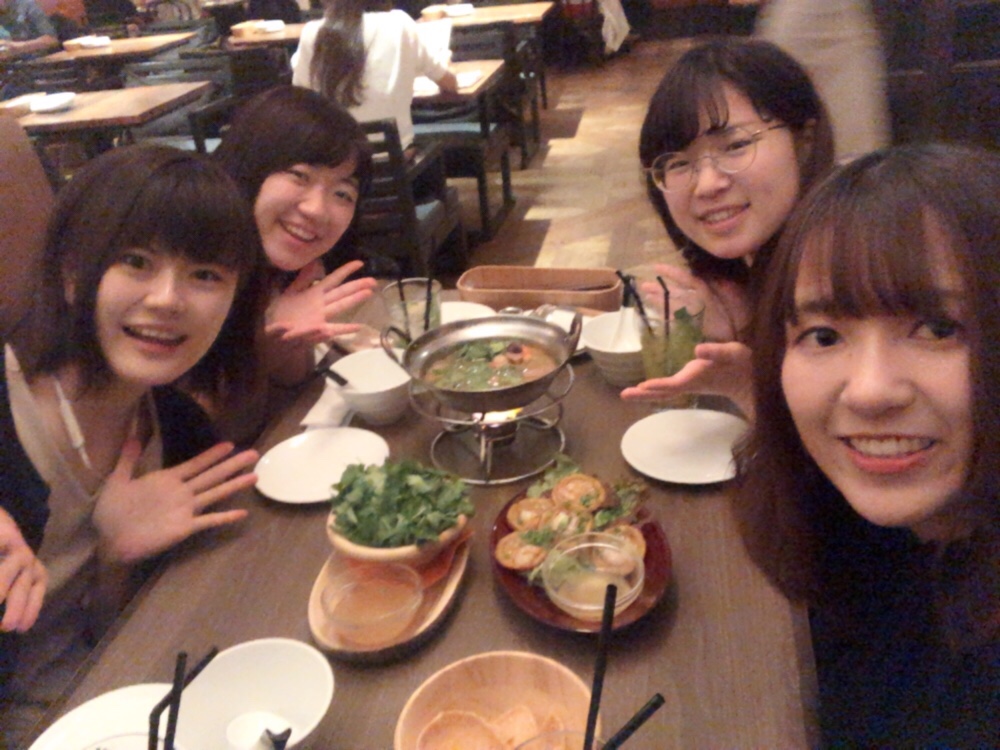 インターン生でパクチー女子会したよ