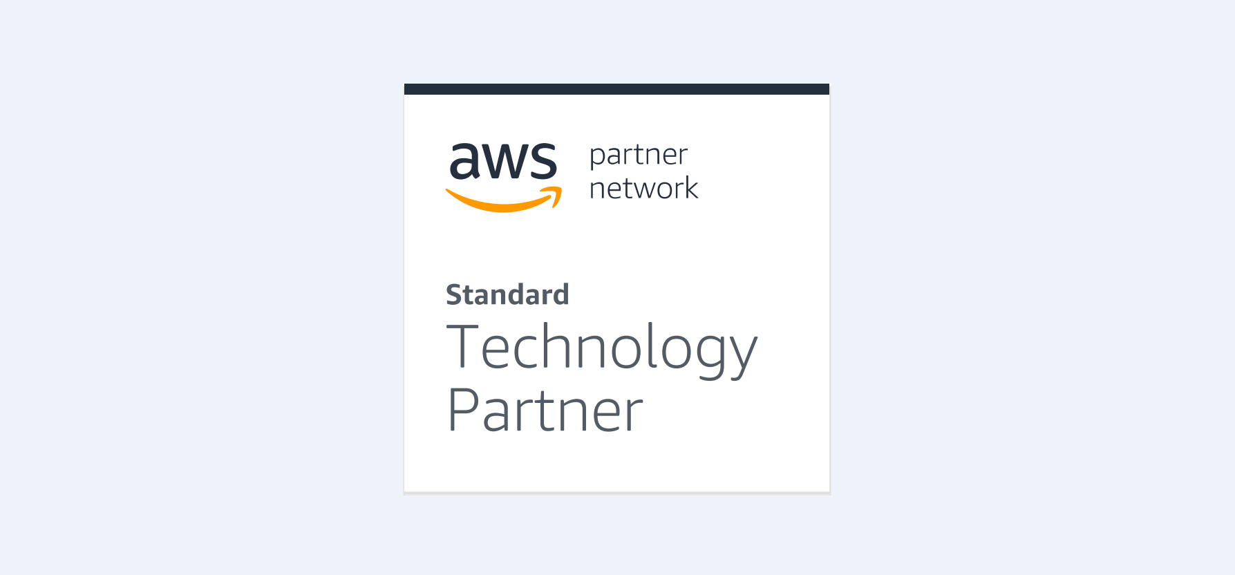 AWSスタンダードテクノロジーパートナーに認定