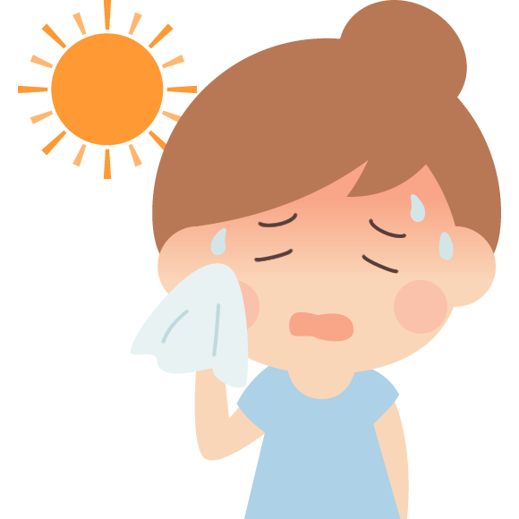 猛暑が続いております・・