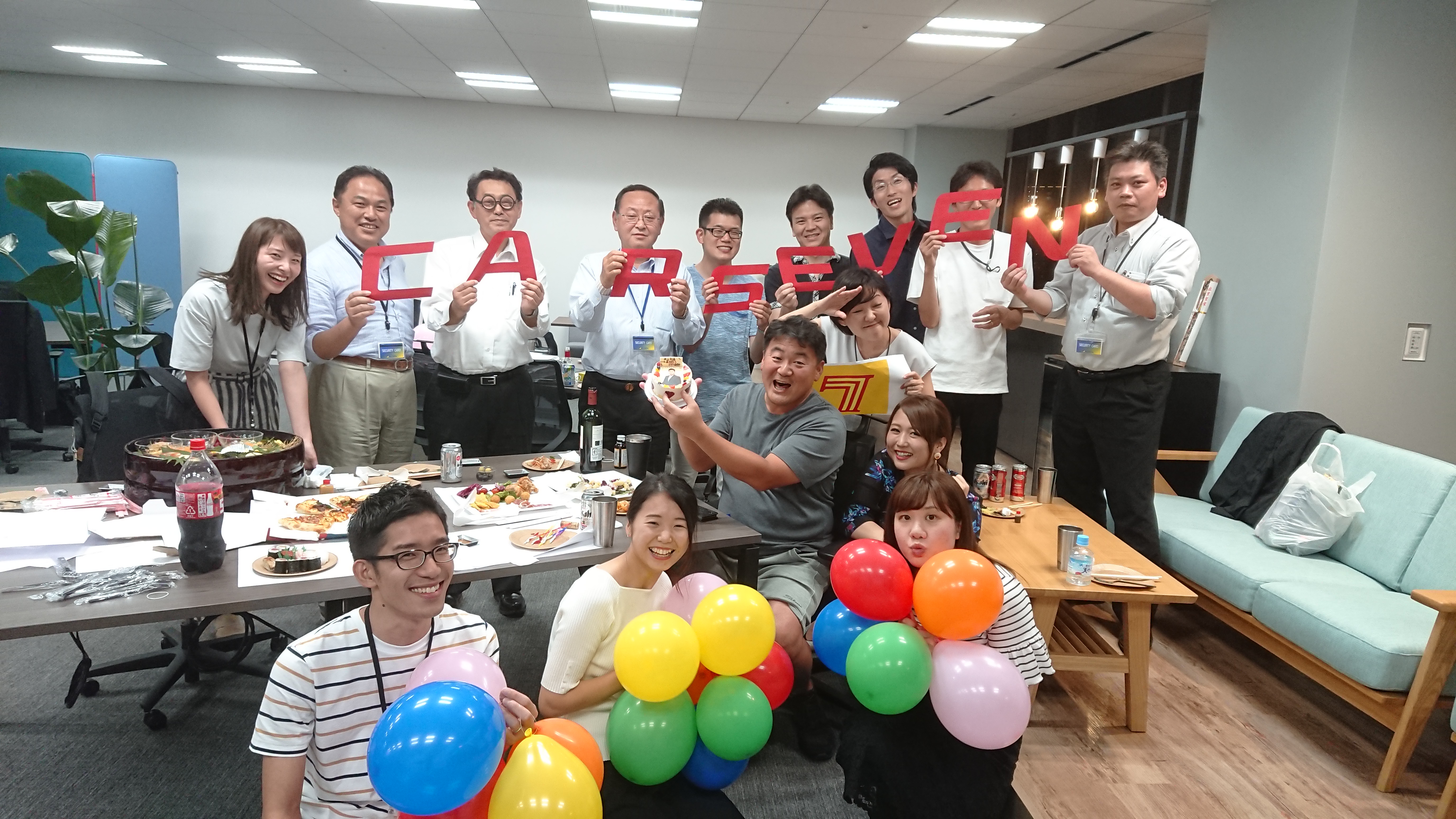 祝★移転1周年&井上社長Happy Birthday Party
