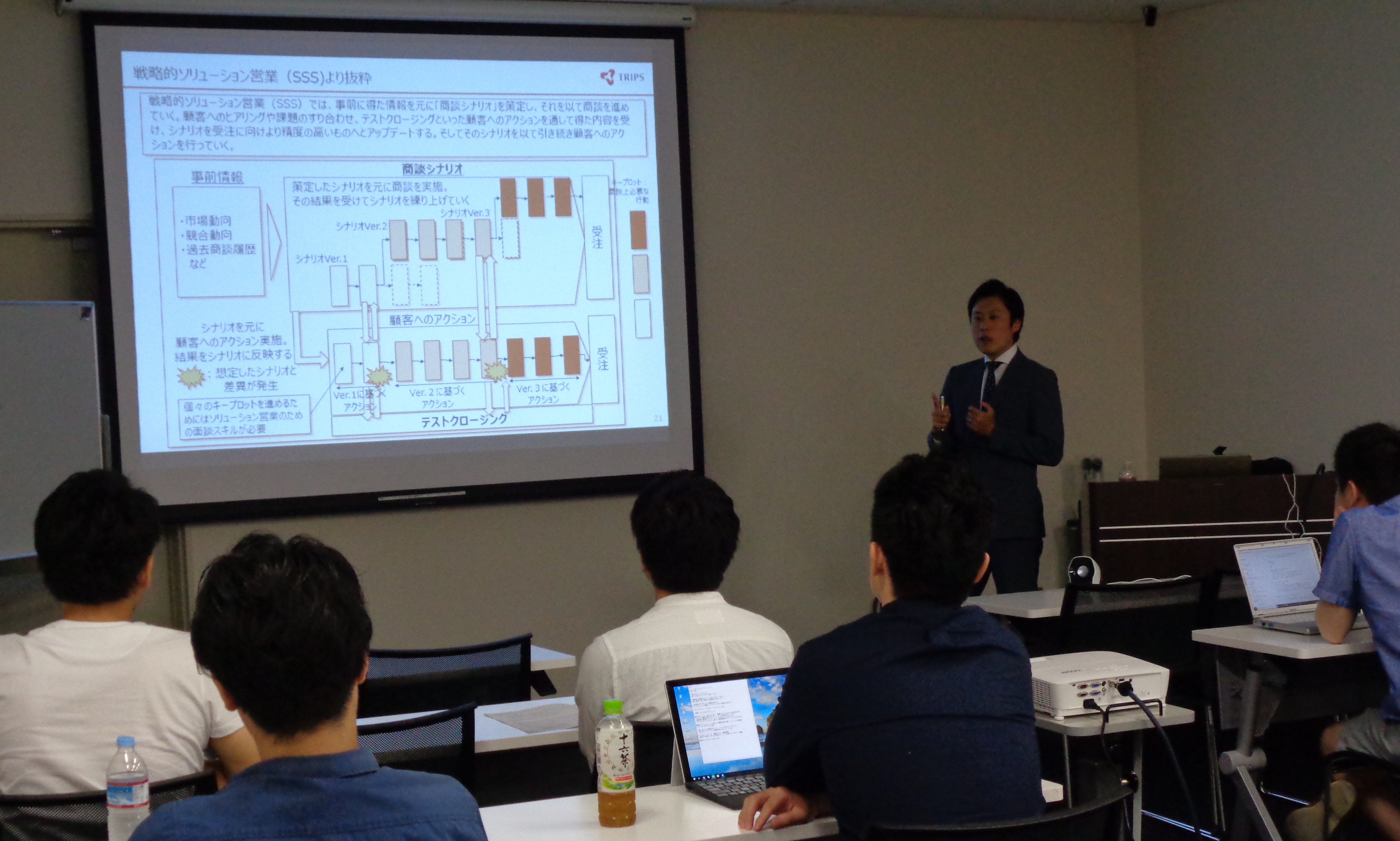 【第3回】あいにくの台風でしたが、ソリューション営業向け研修を実施しました。
