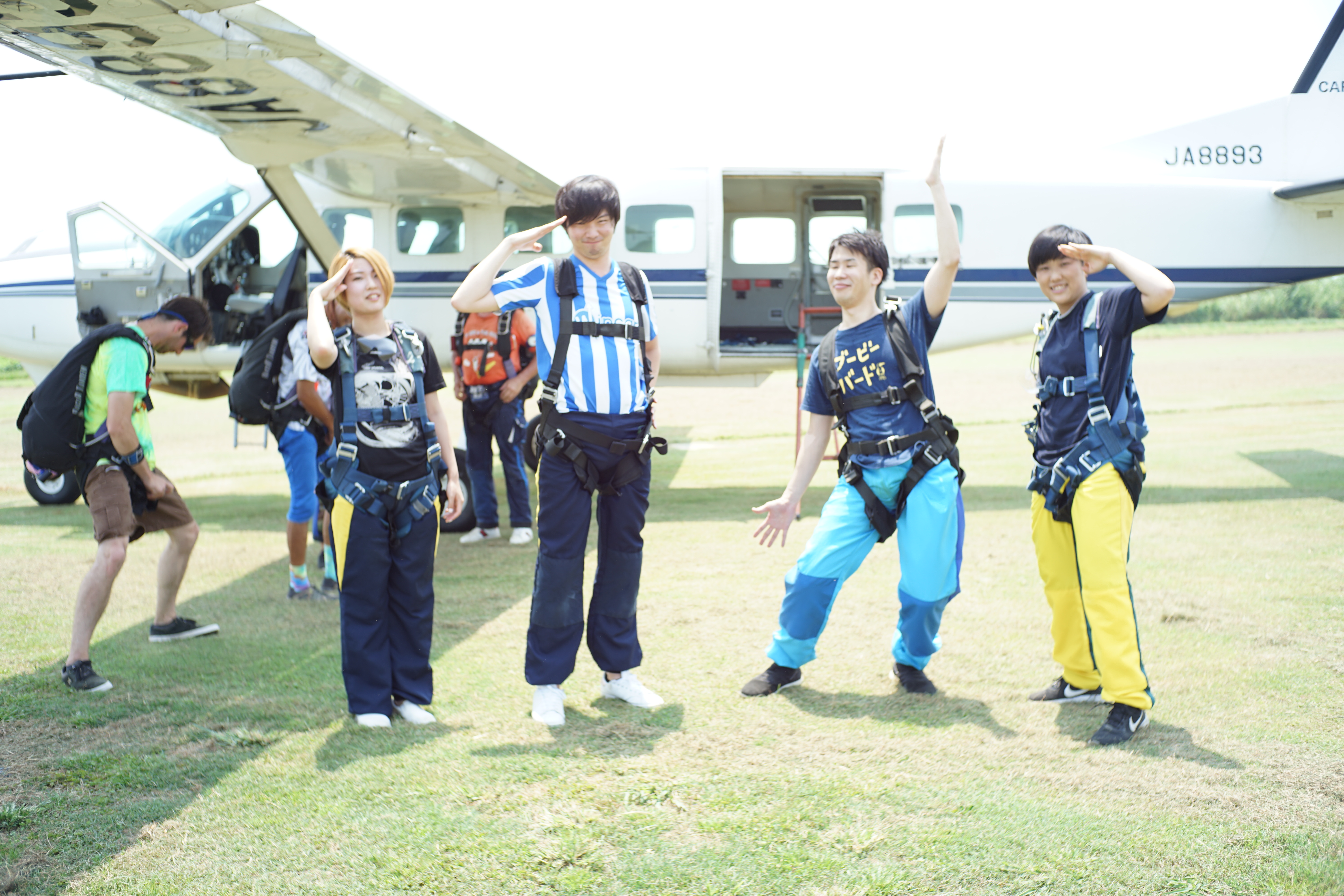 【大地（ガイア）に感謝】栃木県・奥日光で温泉社員旅行｜スカイダイビング編