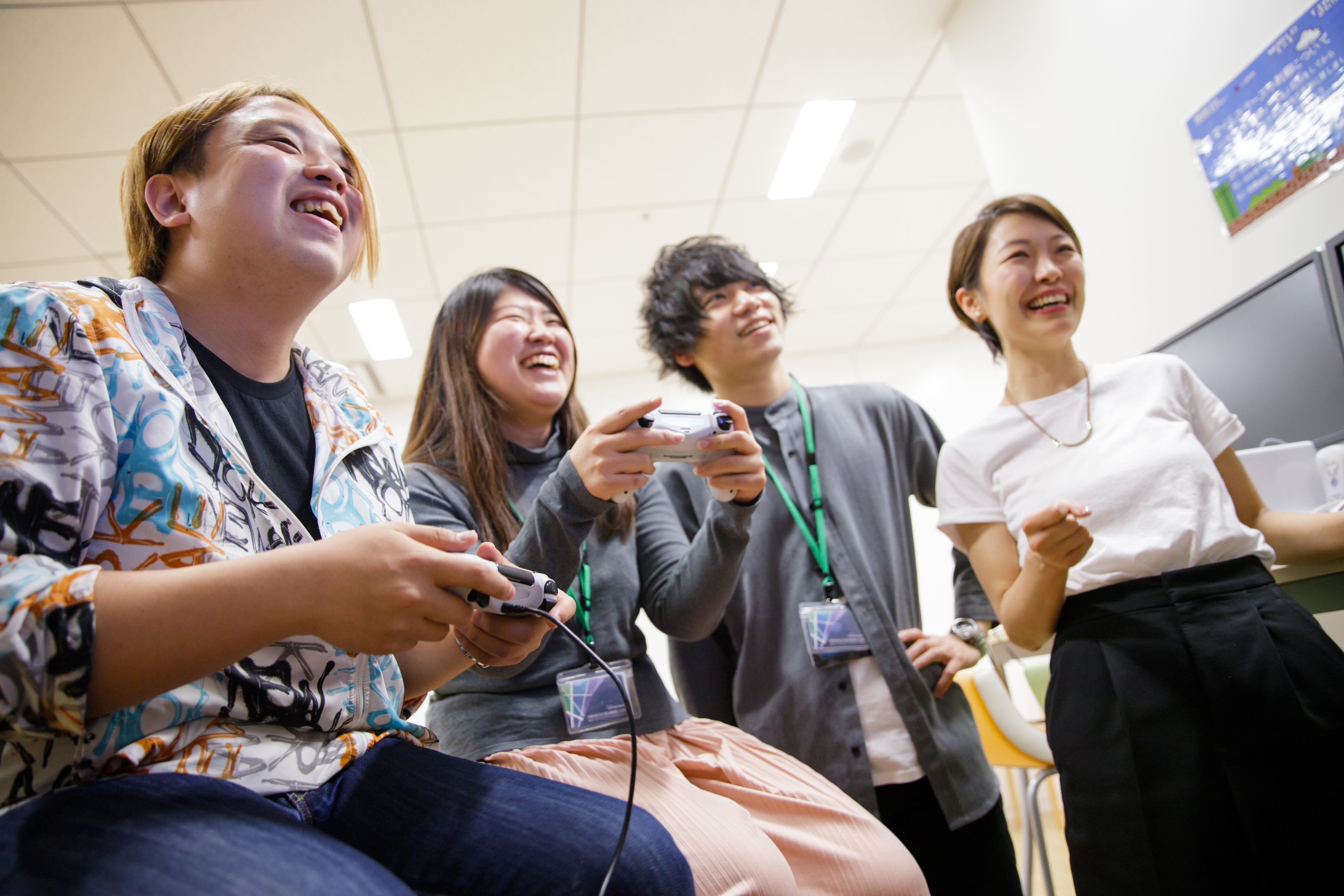 ＜社内ゲーム大会＞グループを越えた交流があります！